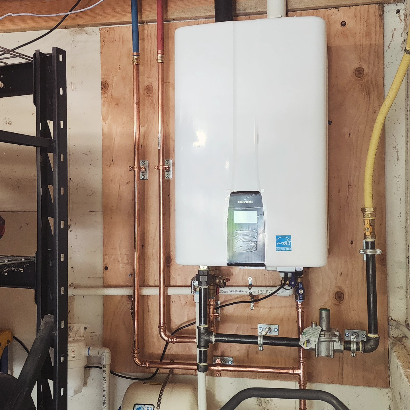 And another one,
Installing lots of on-demand units these days.
#plumber #gasfitting #gasfitter #Squamish #Whistler #seatosky #ondemand #hotwater #navien