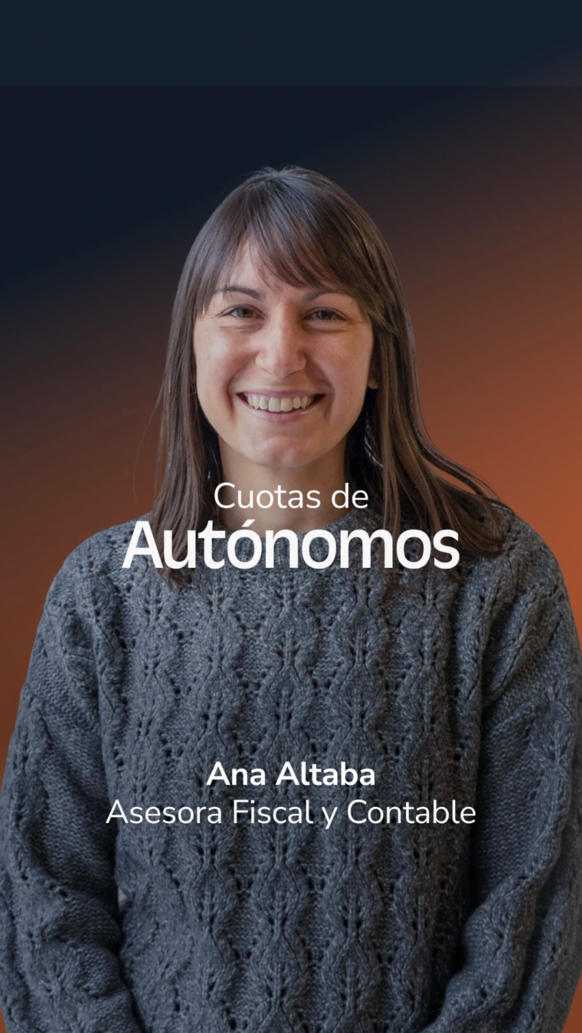 Ser autónomo ya es bastante complicado como para pagar de más ✋🏼
⚠️ La cuota de autónomos ahora depende de tus ingresos reales y puedes ajustarla varias veces durante el año. La clave está en elegir bien el tramo y no dejarlo al azar.
En este reel, nuestra asesora Ana Altaba te explica cómo funciona y qué ventajas tiene este sistema.
Si quieres saber cuál sería tu cuota exacta, te ayudamos a optimizarla.
Contáctanos:
📞 964 160 958
📧 comunicacion@querolassessors.com