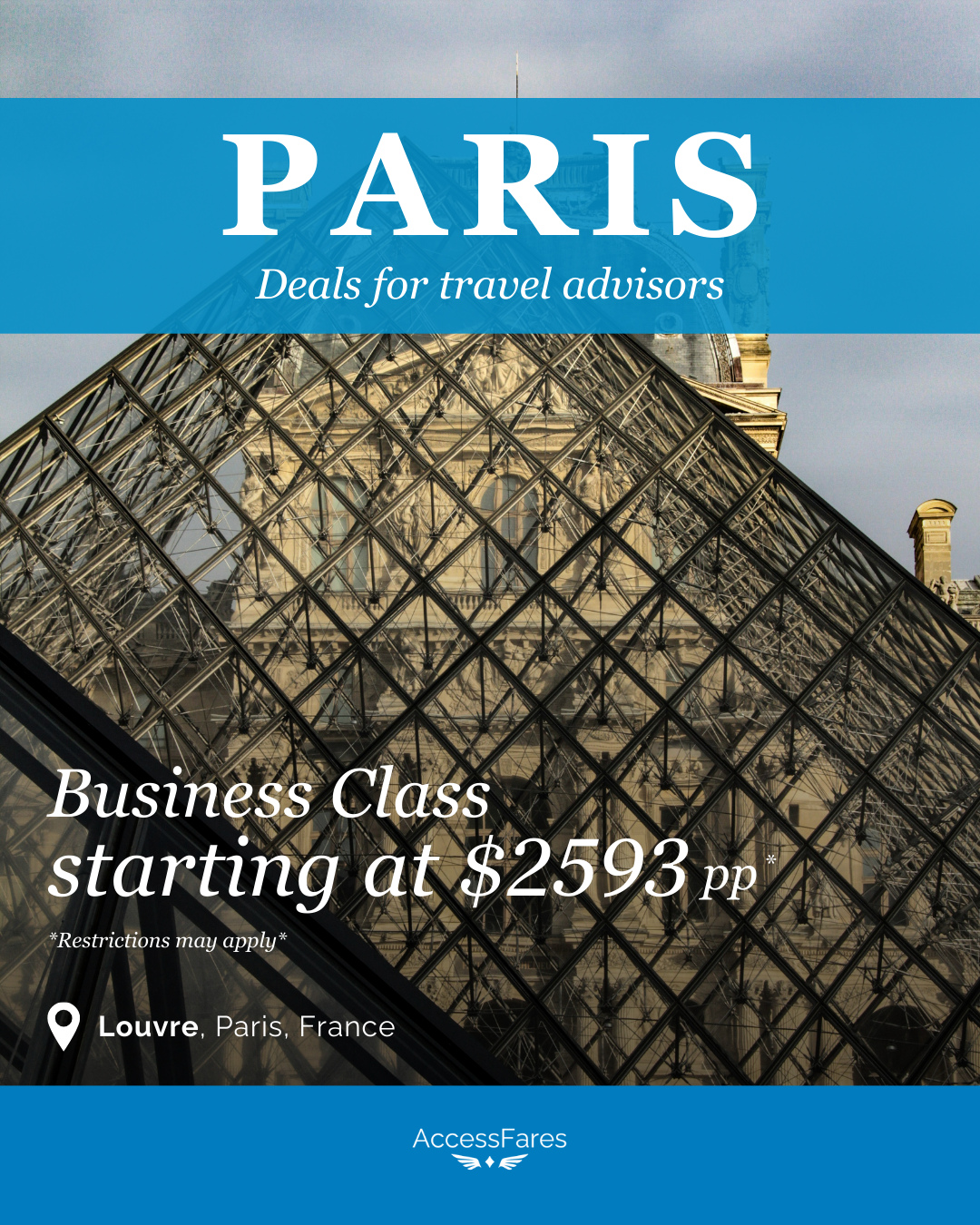 Paris is always a good idea. ✨️
Especially at $2,593 per person. Jet Set Thursday this week is live — build the itinerary around it.
#travel #paris #france #jetset #businessclass