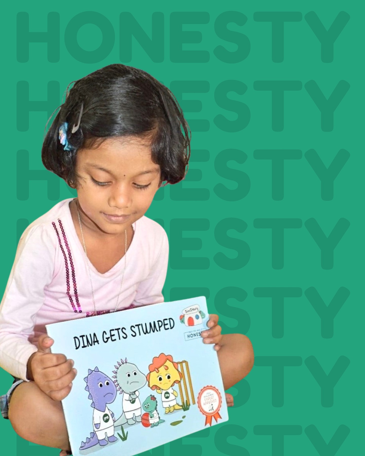 What happens when a child makes a mistake… and doesn’t know whether to tell the truth? 💭
Meet Dina Gets Stumped 🦕
In this thoughtful DinoStaury story, Dina faces a situation many children quietly struggle with — choosing between hiding the truth or being honest.
Through gentle storytelling, children learn that:
✨ Honesty takes courage
✨ Mistakes are part of growing up
✨ Telling the truth builds trust
This book opens up beautiful conversations about responsibility, integrity, and doing the right thing — even when it feels uncomfortable.
Because raising honest children doesn’t start with lectures…
It starts with stories they relate to. 💚
Perfect for:
📚 Teaching honesty in a relatable way
💛 Encouraging open conversations at home
🧠 Building character & accountability
🎁 Meaningful gifting
Let’s raise children who choose truth — not out of fear, but out of understanding. 🦖✨
Available now at
www.dinostaury.com
#DinoStaury #DinaGetsStumped #HonestyMatters #RaisingKindKids #ValueBasedLearning #ChildrensBooksIndia #MindfulParenting #StoriesWithPurpose