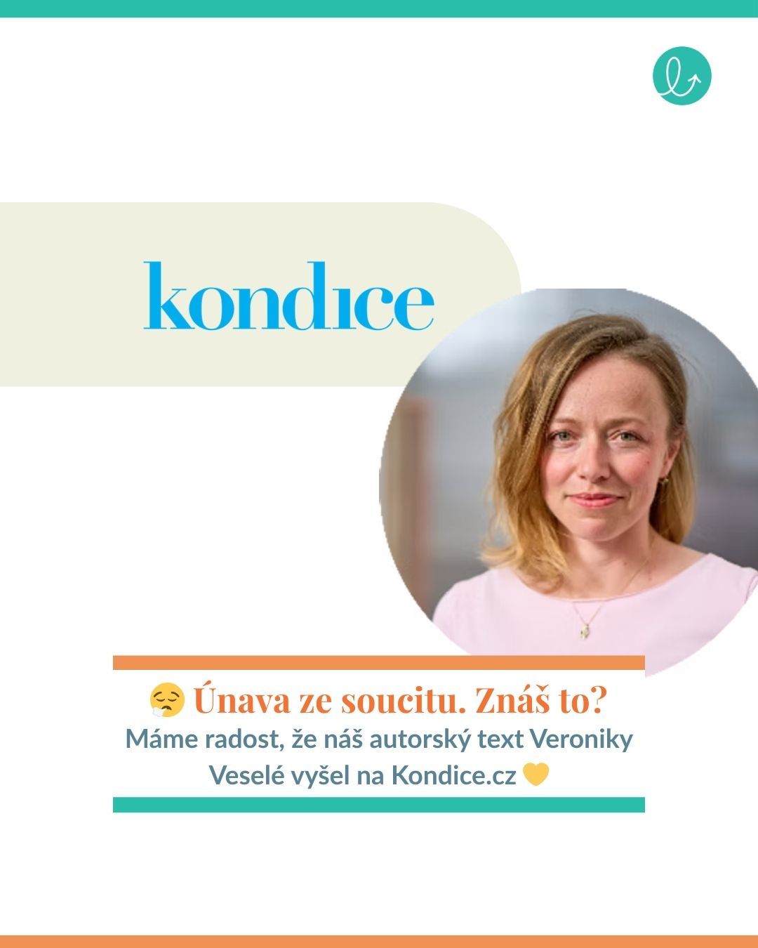 😮💨 Únava ze soucitu. Znáš to?
Když dáváš dlouhodobě druhým — dětem, žákům, klientům — a někde po cestě se ztratíš ty sama.
Máme radost, že náš autorský text Veroniky Veselé vyšel na Kondice.cz 💛
Čte se lehce, ale jde k věci: jak poznat únavu ze soucitu, proč se týká hlavně rodičů a učitelů — a co s tím, aniž bys musela „zabrat víc“.
👉 Spoiler: řešení není být tvrdší.
👉 Bonus: nebudeš se u toho cítit provinile.
Mrkni na článek, dej si k tomu kávu ☕ a napiš nám, která věta tě trefila nejvíc.
https://www.kondice.cz/seberozvoj/unava-ze-soucitu-vyhoreni-rodice-ucitele/
#semwell #kondice #unavazesoucitu #vyhoreni #ucitele #rodice #seberozvoj #laskavost #mindfulness