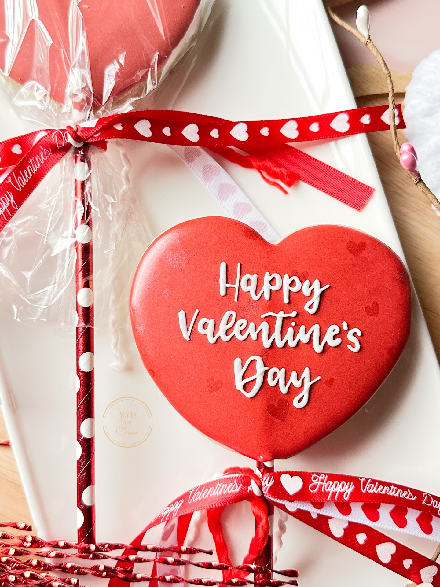 Heart on a sleeve?
Nah, heart on a stick.
❤️ Happy Valentine’s Day 😘
#valentinesdaycookies #heartcookies #cookiepop #middletownde #delawarecookies
