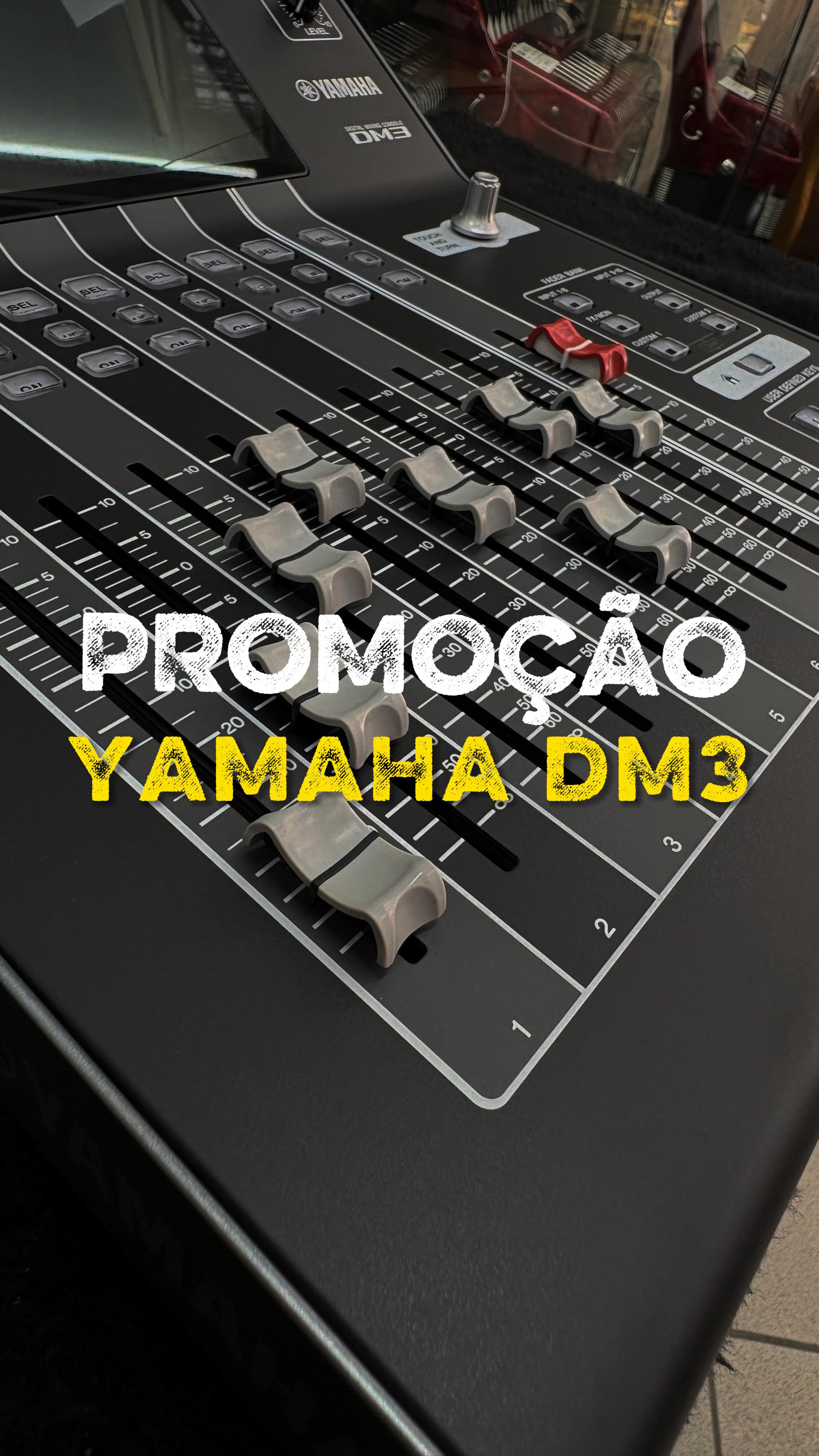 🎛️🔥 Agora é a hora de aproveitar! 🔥🎛️
A Yamaha DM3 já é sucesso aqui na Carioca Instrumentos — e agora está com 20% OFF por tempo limitado!
Compacta, moderna e extremamente poderosa, é perfeita para shows, igrejas, estúdios e eventos que exigem qualidade profissional.
✅ 22 canais (16 mono + 1 estéreo + 2 FX return)
✅ Pré-amplificadores de altíssima qualidade
✅ Tela touchscreen intuitiva
✅ Efeitos profissionais integrados
✅ Gravação e reprodução via USB
A performance que você precisa com a confiabilidade que só a Yamaha entrega!
💥 Aproveite os 20% de desconto
🔥 De R$ 15.900,00 por R$ 12.720,00
📍 Disponível na Carioca Instrumentos
📲 Chama no direct para mais informações!