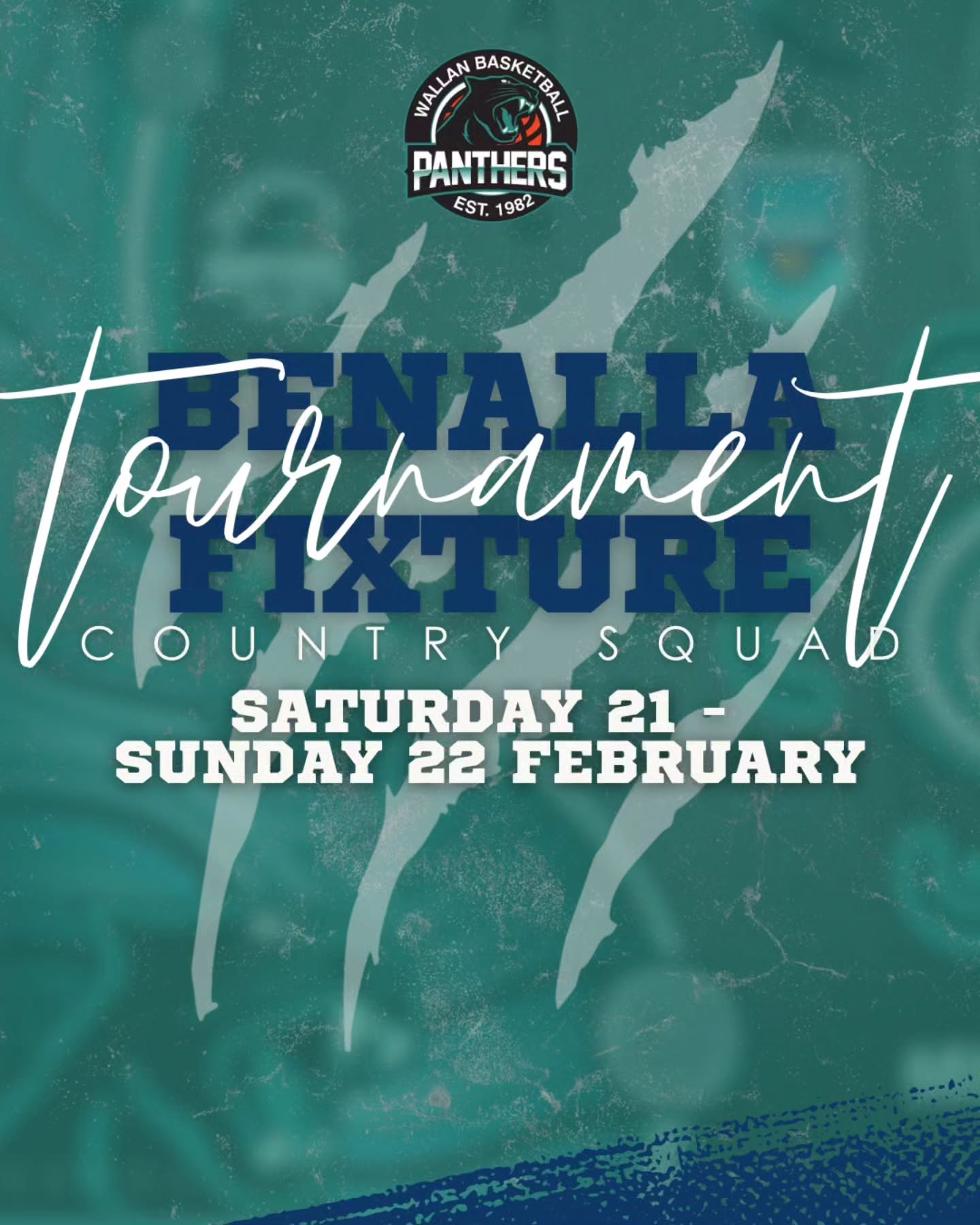 COUNTRY SQUAD BACK IN ACTION.
We hit the road again this weekend as our Panthers take on the Benalla Tournament. New opponents.
It is time to set the tone early, play Panther basketball, and make every possession count.
Letโs get behind our Country teams as they represent the Jungle with pride.
#CountrySquad #RoadtoJCC #TournamentTeam #BenallaTournament