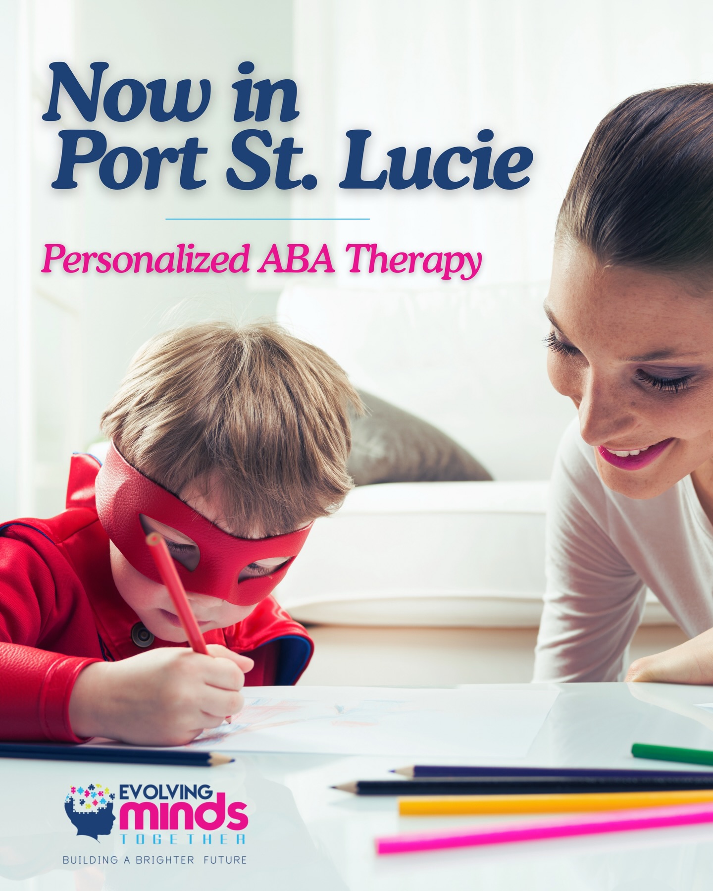📣 In case you missed it…
Evolving Minds Together has expanded and we’re now providing personalized ABA therapy in the *Port St. Lucie area*.
We’re actively enrolling families and continuing to grow our services throughout the region.
If you know a family in Port St. Lucie who could benefit from in home or in school ABA support, please share this post with them. It truly makes a difference. 🤍
Our services include:
• In home ABA therapy
• In school ABA support
• Board Certified Behavior Analysts (BCBA)
• Individualized treatment plans
• Parent training and family collaboration
• Insurance accepted
📩 If you’re a parent looking for support, give us a call or send us a message and we’ll guide you through the next steps.