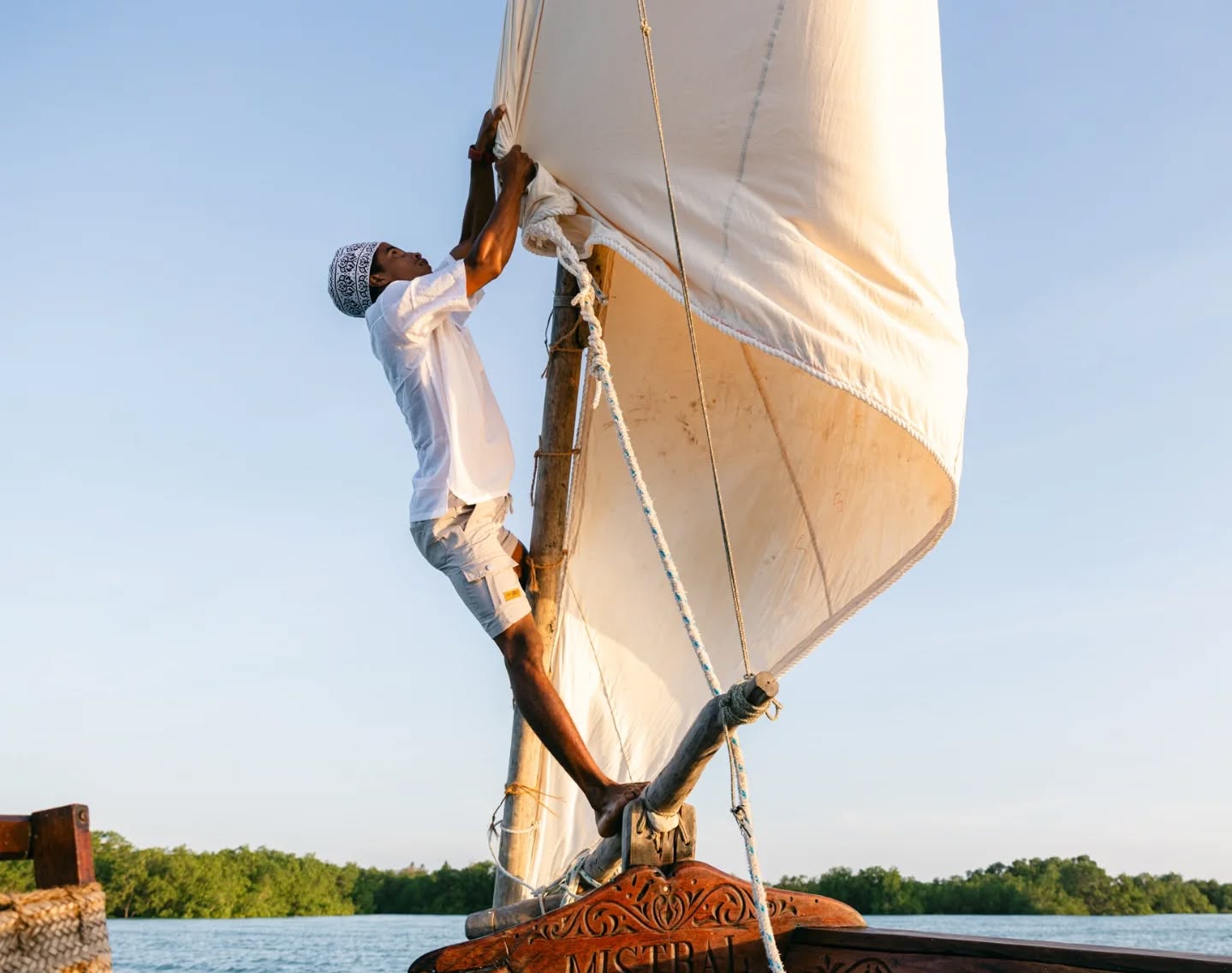 Set sail in Zanzibar, and relax.
You can now enjoy Zanzibar Spiced Rum onboard Mistral Dhow – made with real island spices and served over ice, or even in a fresh coconut as you cruise the Indian Ocean on one of Zanzibars best curated Dhows.
Ask your crew for a Zanzibar Spiced Rum on your next trip 🏝️
Book with @amour_tours_safari
📸 @sam.vox
#ZanzibarLiquorCompany #ZanzibarSpicedRum #TasteOfTheSpiceIslands #Zanzibar