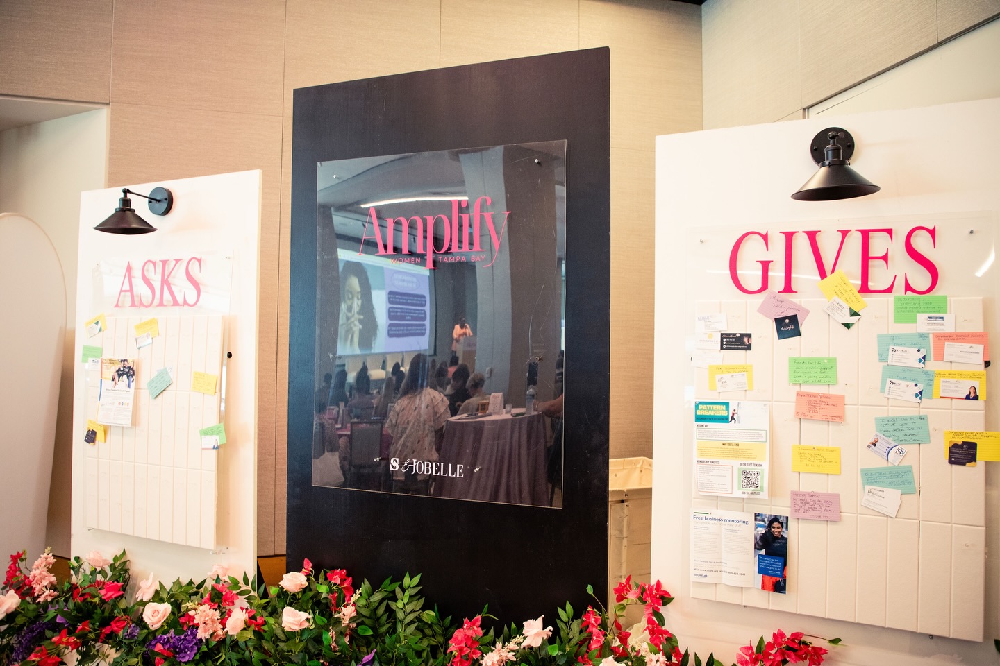 One of my favorite moments from this event? Our Ask + Give Wall 🤍
We created a space where guests could ask for support, advice, or resources—and also offer their own wisdom and services. No judgment. No pressure. Just community showing up for community.
In life, we don’t always get safe spaces to say, “I need help” or “I can help.” Creating meaningful corners like this is what makes an event more than just pretty, it makes it impactful.
I love bringing thoughtful ideas to your events that feel special, intentional, and unforgettable.
Let me plan your next event!
#womensconference #conferenceplanner #stpeteeventplanner #travelingeventplanner #socialeventplanner