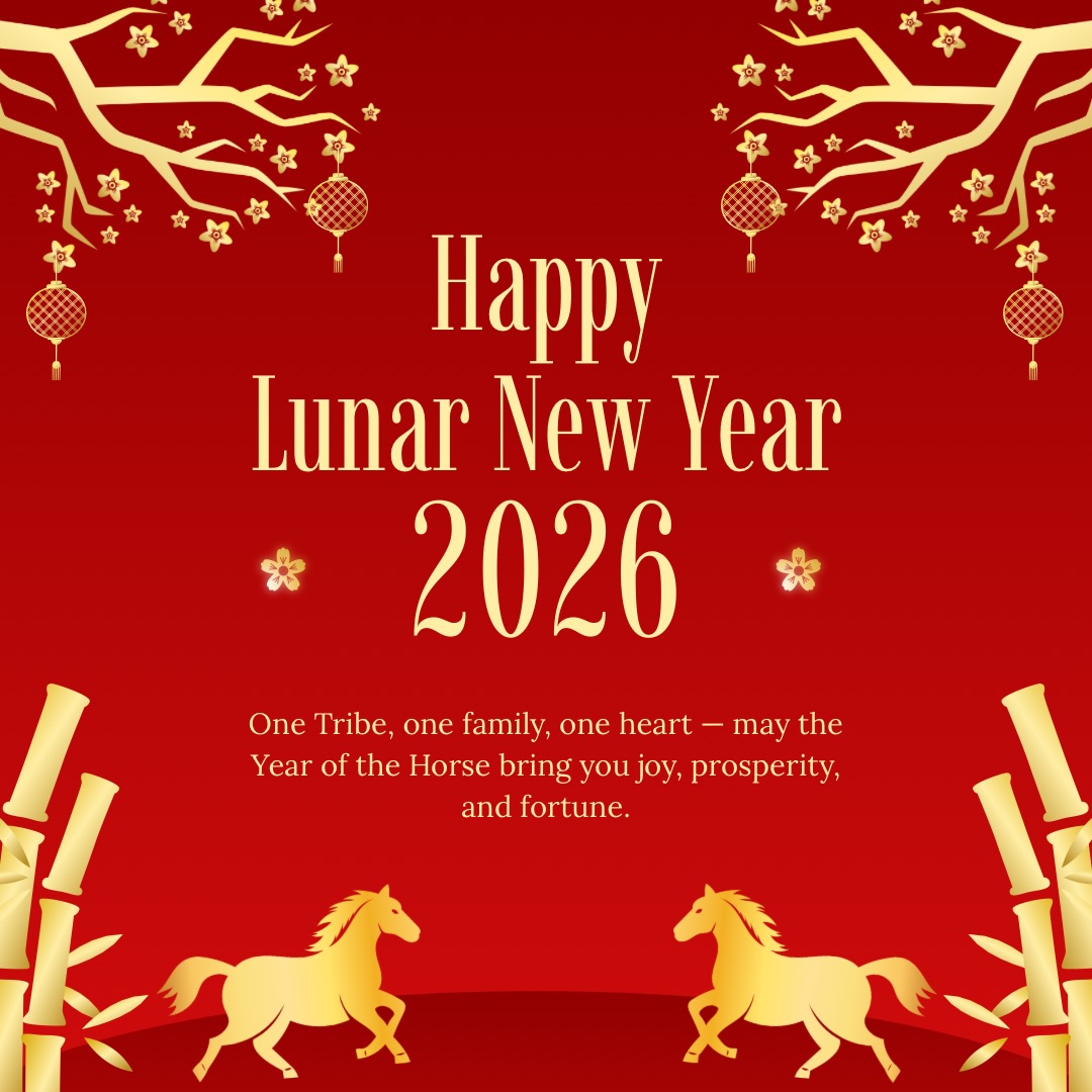 From our One Tribe family to yours — Happy Chinese New Year.
May the year ahead be filled with honor, health, prosperity, and relentless growth. Train hard. Stay humble. Rise higher.
#HappyChineseNewYear
#LunarNewYear
#TrainHard
#KungFu
#YearOfTheHorse