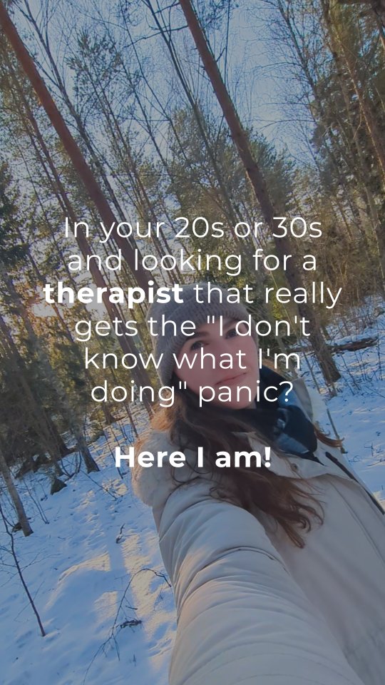Hi, I’m Miriam✨ I'm a Therapist specialised in supporting women in their 20s and 30s who feel stuck, discontent and unsure of what's next.
If you’ve ever thought:
• “I’m exhausted from second-guessing every decision”
• “I don’t even know what I want anymore”
• “Is this really it?”
Then this account is for you!
You’re not lazy. You’re not behind. And you’re definitely not the only one.
I help my clients with:
➡ feeling stuck in careers or relationships that no longer feel right
➡ overthinking every life decision (especially the "big-life-choices") until it feels paralysing
➡ anxiety about time passing and “falling behind”
➡ losing self trust, self-belief and confidence
➡ wanting more from life but not knowing what that actually looks like
A lot of the women I work with are exhausted from trying to figure it all out, whilst quietly wondering if there’s more to life than this. You don't have to go through it alone!
Therapy with me can help you feel clear about your future, and confident to start living in alignment with what really matters to you. Whether that's pursuing that dream career, finding a relationship or friendship group that truly fits you, or booking that one-way ticket to try living abroad 💕
My work is for the woman who wants more from her life. More connection. More direction. More honesty with herself.
If you’re tired of saying “I don’t know” and you’re ready to start choosing your life more intentionally...
FOLLOW me, I’d love to connect 🫶
🌍 Online therapy across the UK
.
.
#therapyforoverwhelm #therapyforanxiety #wantingmorefromlife #getunstuck #quarterlifecrisis