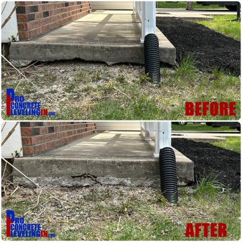 🏡🔨 If you are noticing voids under your concrete, it's a good idea to get them filled before they cause damage to your concrete. If this concrete porch was allowed to sink, it could result in damage to this customer's home too!
https://www.rfr.bz/if35fdb