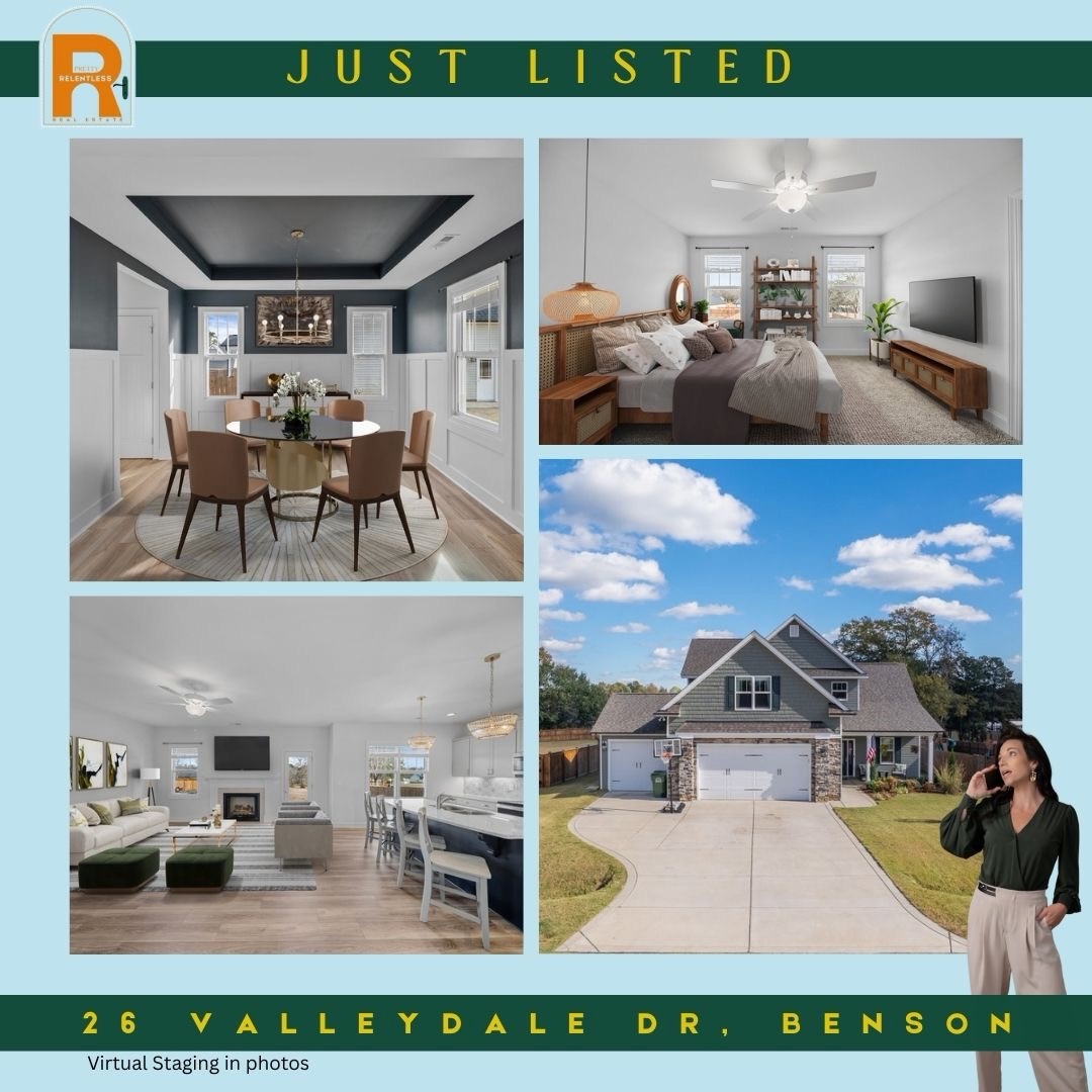26 Valleydale Dr, Benson!
✏️ Mcgees School district
🎣 community pond
🪴 several raised beds for your planting pleasures
🏡 permitted for 4 bedrooms : flex room ans bonus established
🚘 3 Car garage
🏠- Spring Branch Neighborhood