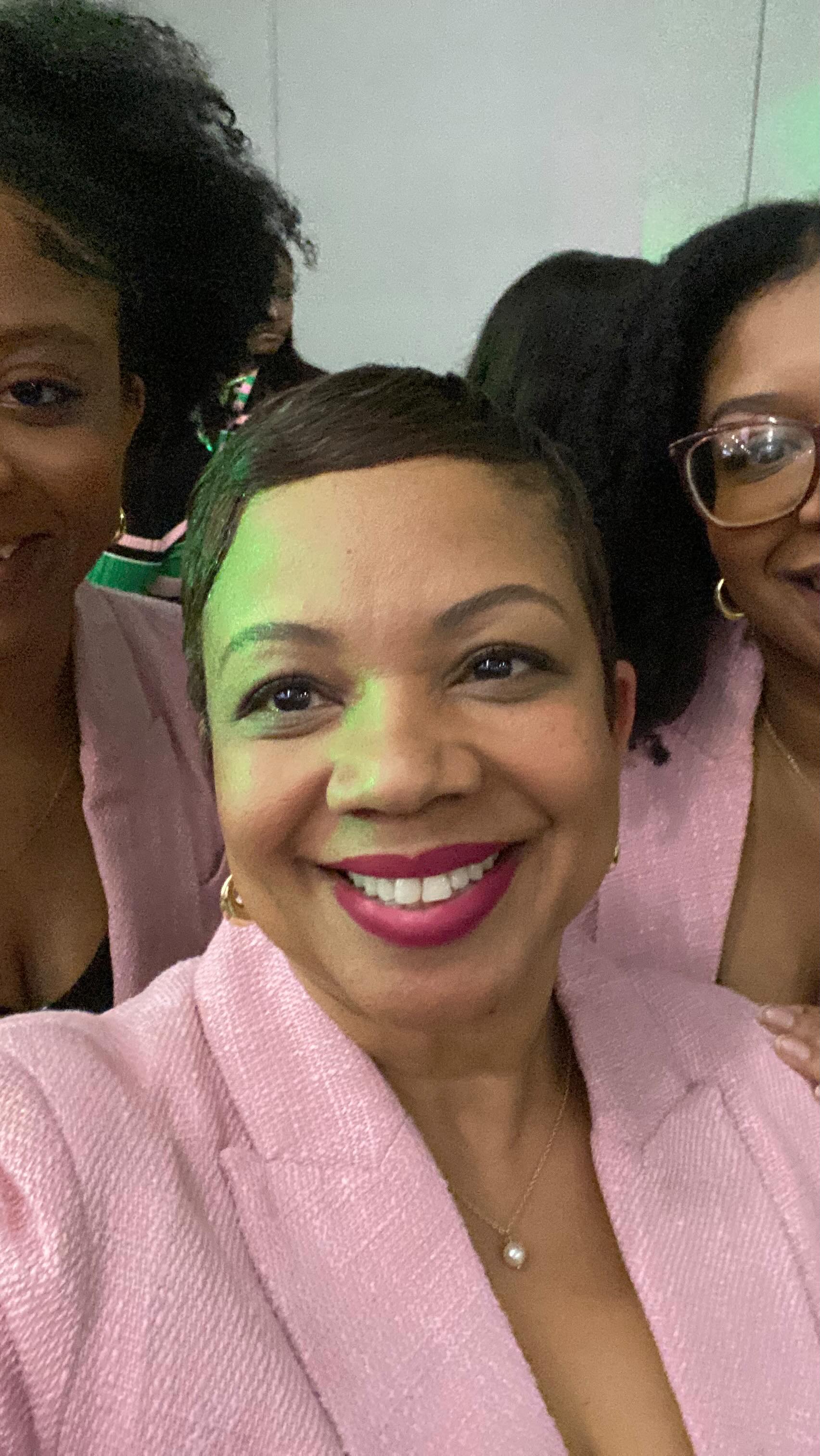 This right here……….words can not begin to describe what I am feeling! Overjoyed that my daughters, my legacies, my Sorors get to experience all this LOVE with me. We get to grow together, learn together and SERVE together! We love our beloved AKA! 💗💚 for life!