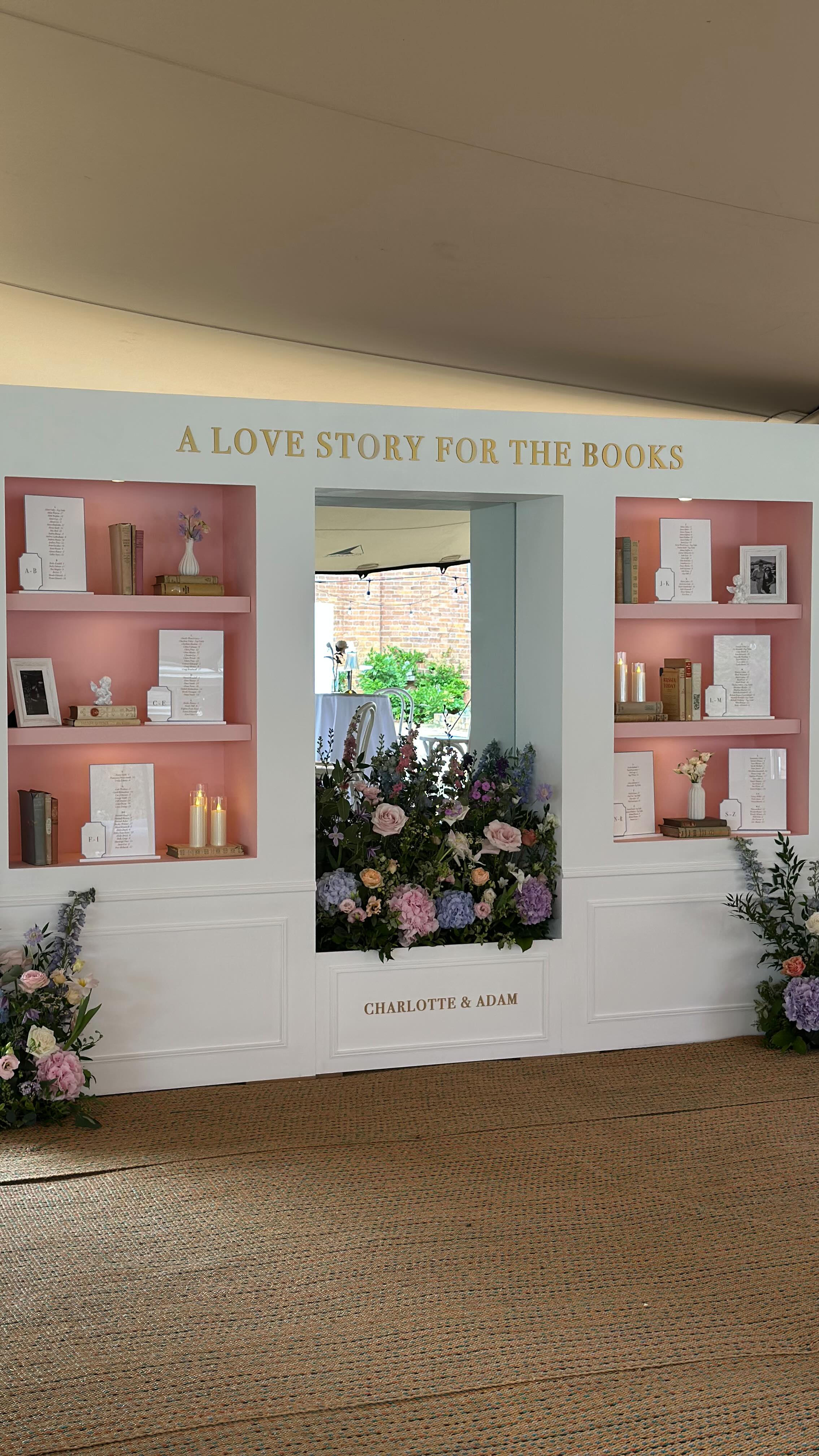 Love Stories ~
Understanding your love story means that I can design your wedding signage truly personal to you. Not only that but it will make sense to your guests, be a talking point during the day and feel like your day wouldn’t have been complete without it!
This unreal seating chart took a team to install and finish building on site but made a statement for the cocktail hour and evening reception too!
@charl_cox @adam.uttley
@stanbrookabbey.hotel
@etiquetteeventhire
@georgina.rose.events
@mbweddings_events
@laurenameliaphoto
@mattjonesfilms
@platinumaceevents
@perfectcakesco
@thefunctionband
@assemble_stretch_tents
@houseoffurncollection
#weddingdesign #weddingseatingchart #weddingtableplan #weddingseatingplan