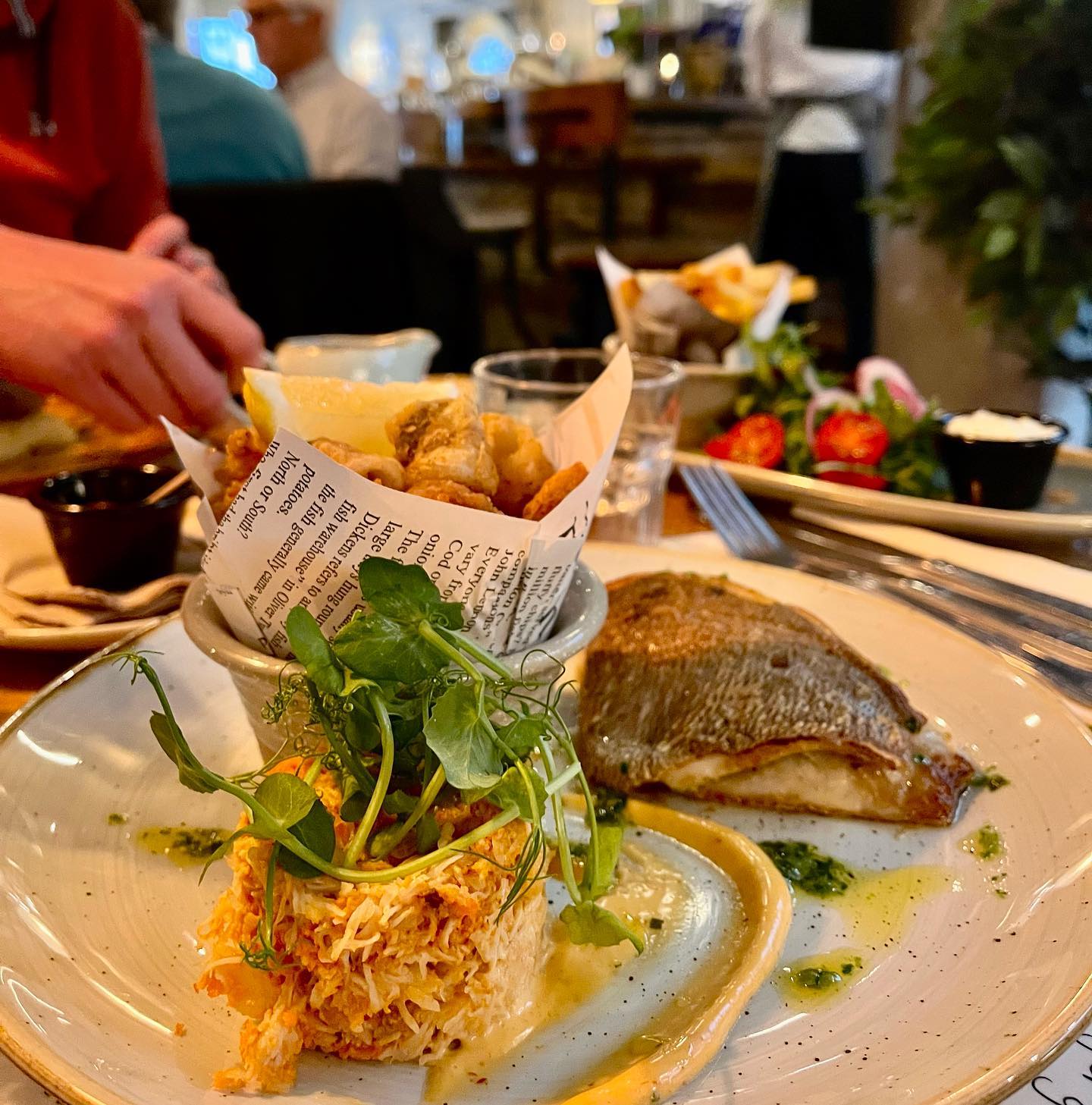 #devon #dartmouth #squid #bream #crab