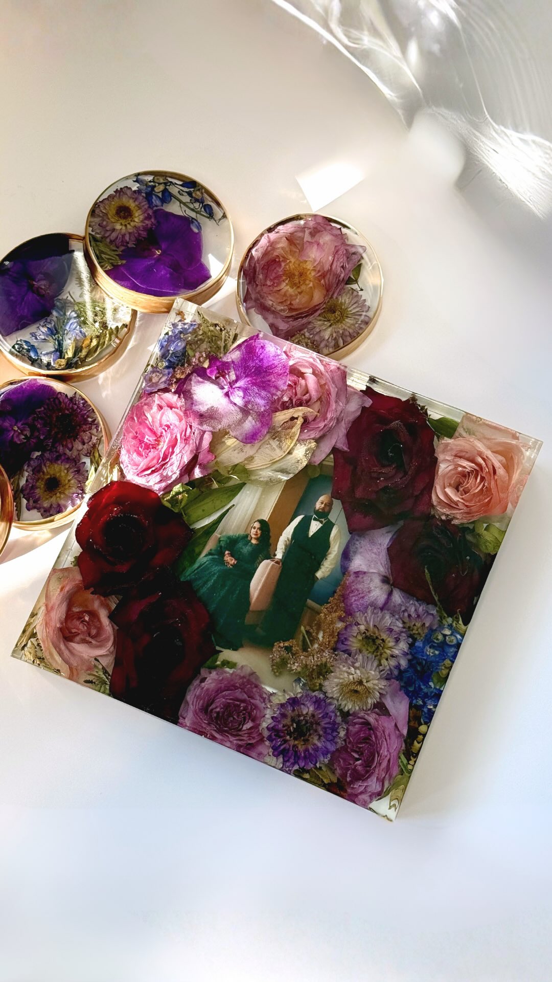 I am obsessed with this one! I was obsessed with the bouquet and now with the final piece too! Didn’t wanna let it go 😂♥️
We combined 2 different bouquets to create this 10x10 inch block, and it made me realize how beautifully red, peaches & purples work together 💌
What do you think?
We are now prebooking for 2026. If you are not sure what to get, book a free consultation call with us. Link in the bio 🤍
Cannot wait to create something beautiful for you.
#vancouverwedding #fraservalleyweddings #bouquetpreservation #flowerpreservation #weddingkeepsake