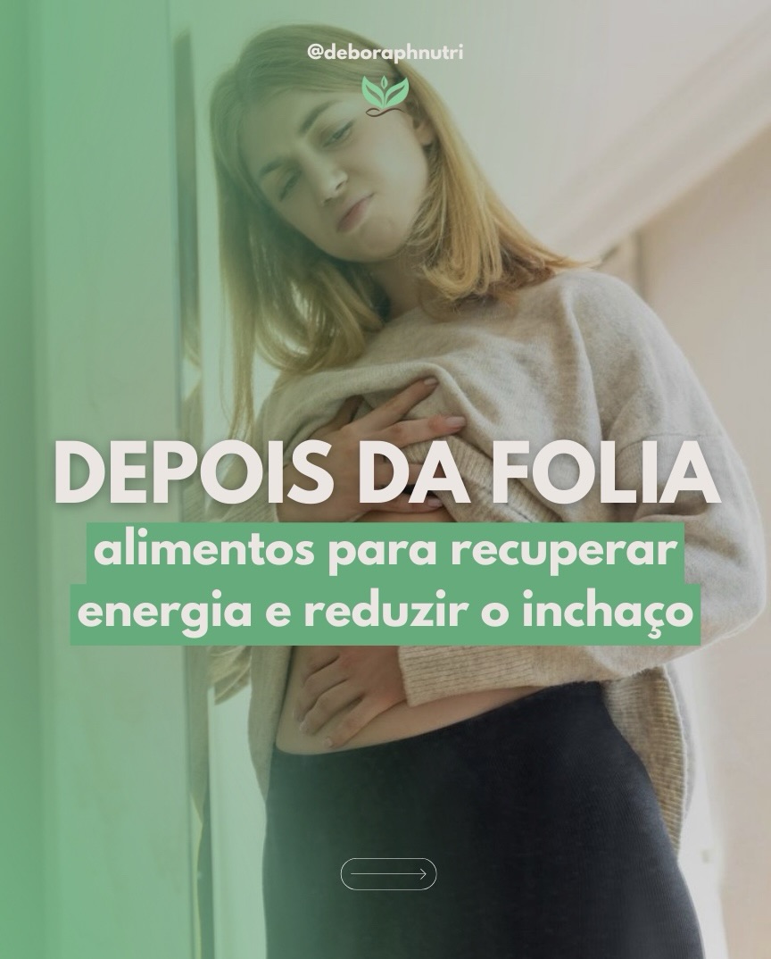 Exagerou?? Agora não adianta se culpar. Depois da folia, o corpo pede equilíbrio e não castigo 🎭✨
Cansaço, inchaço e digestão lenta são comuns após o Carnaval.
A recuperação começa com escolhas simples: fibras, proteínas, potássio e água.
Nada de detox milagroso ou restrições exageradas.
Comer bem, hidratar e respeitar o corpo já fazem o trabalho.
👉 Salva esse post pra cuidar do pós-Carnaval do jeito certo. O ano começou de verdade.
💬 Quer que eu monte um cardápio simples pra esse momento?
#poscarnaval #nutricaoconsciente #equilibrioalimentar