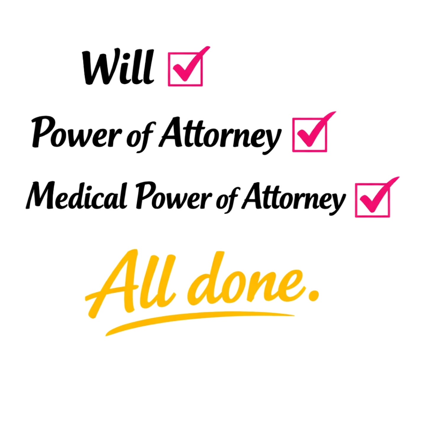 Women 40+ are you prepared?
Handle your business.
Schedule it. Sign it. Secure it.
I DID🙂
Thank you corner @naidarutherford and @firstnazareth for the Will- A-Thon Estate Planning free event. #womenover40 #estateplanning #preparation #stayready