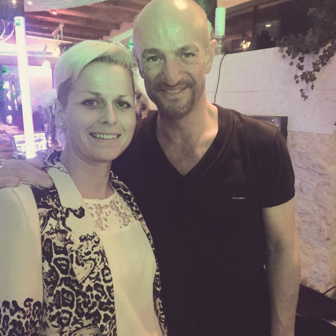 Wonderful Day with Wonderful People!! Peyman Amin with Judith Adam #paymenamin #stockresort #dj #wellness #besthotels