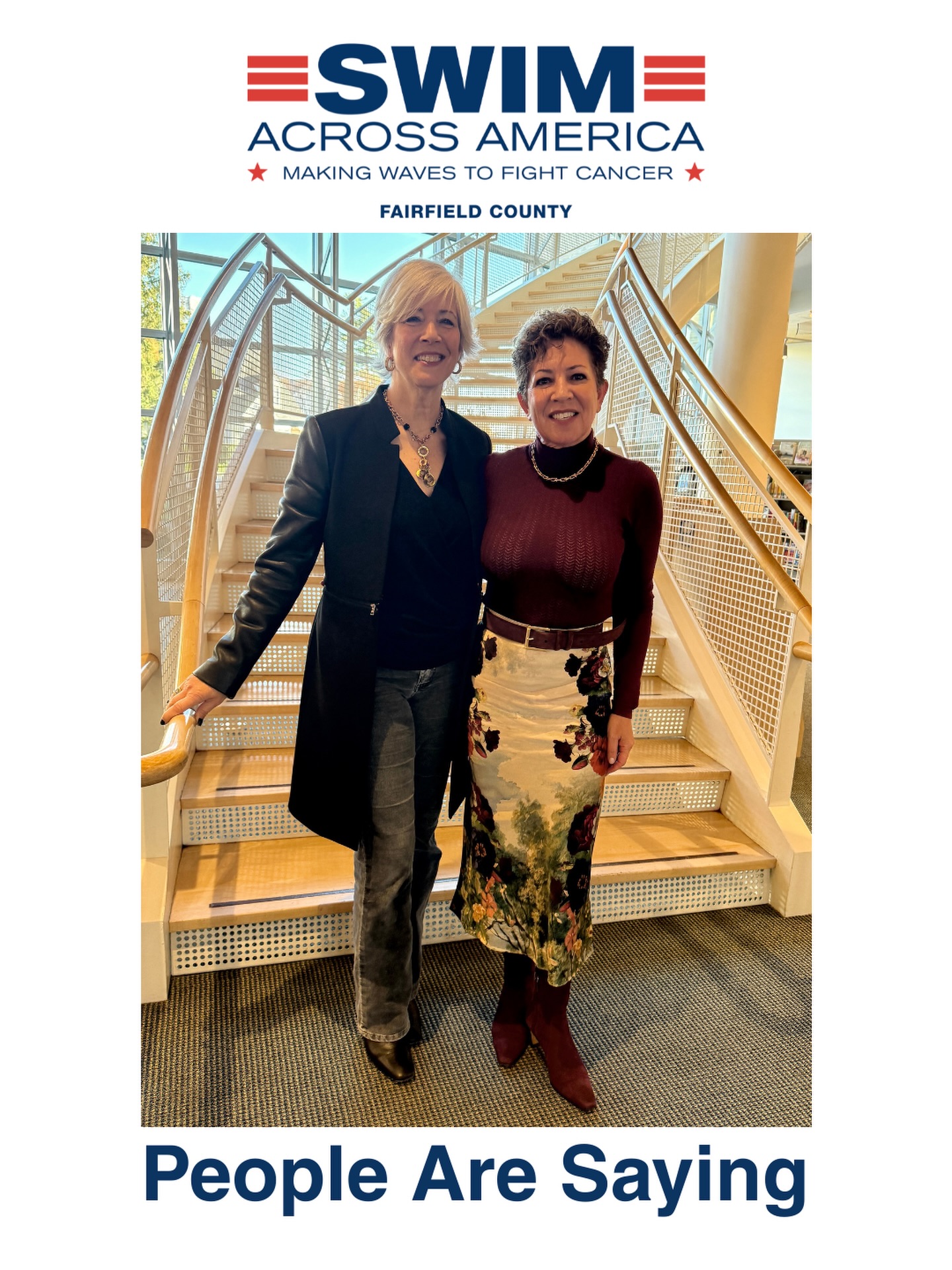 Making waves for a cause that touches so many lives ! 🌊🏊♀️
🎙️Episode Drop - So excited to share this conversation with @nancy.carr_stylist Event Director of @saafairfieldco as she prepares for the 20th annual swim on June 20th! We talk about how our community comes together each year to raise critical funds in the fight against cancer. Proceeds from the local swim support the @acgtfoundation (Alliance for Cancer Gene Therapy) founded by Greenwich residents Barbara and Edward Netter, helping advance lifesaving research right here in our region.
Nancy also shares her own cancer journey, bringing extraordinary heart and purpose to the work she leads. It’s a powerful reminder of what happens when community, hope, and action come together.
Tune in, be inspired, and join us in making a difference - one stroke at a time - and check out the 20th annual open water swim on June 20th!
Links in bio to listen and learn more about SAA & the Alliance for Cancer Gene Therapy.
#PeopleAreSayingPodcast #SwimAcrossAmerica #ACGT #CancerResearch #communityimpact