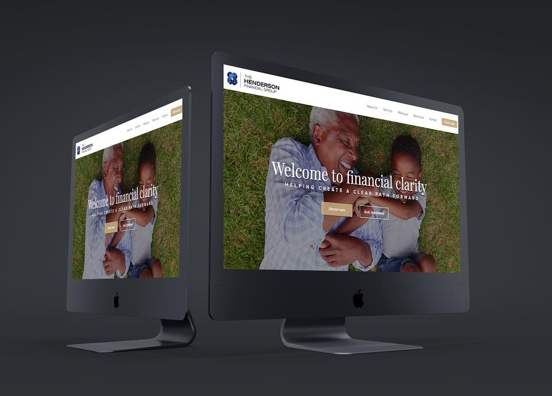 Website Design for The Henderson Financial Group in Miami, FL. #website #design #webdesign #financialadvisor #websitedesign #websitedesigner
