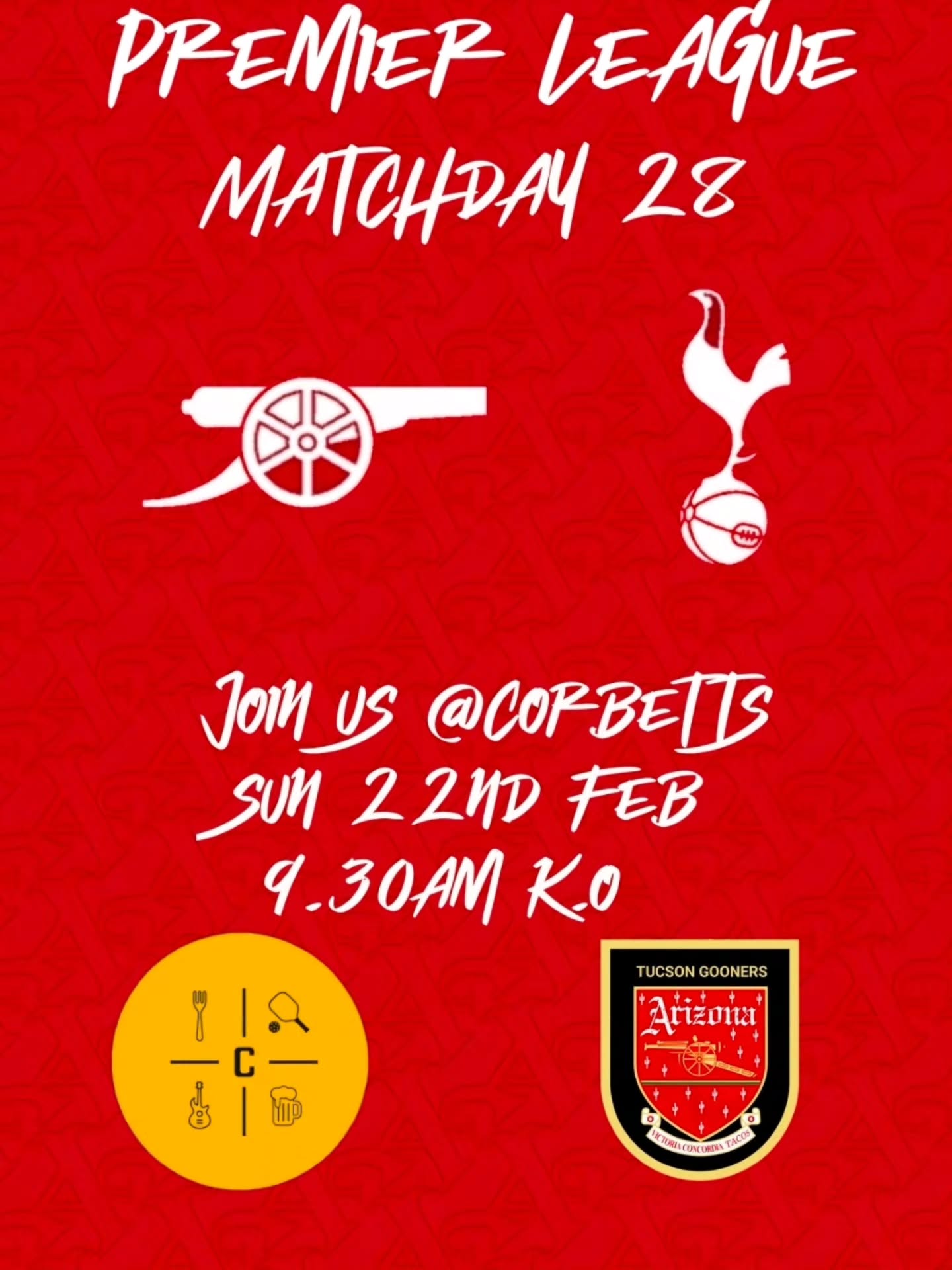 Whatever the weather!
Join us @corbettstucson sund 22nd feb 9.30am k.o
For the nld time to put that last performance to bed !