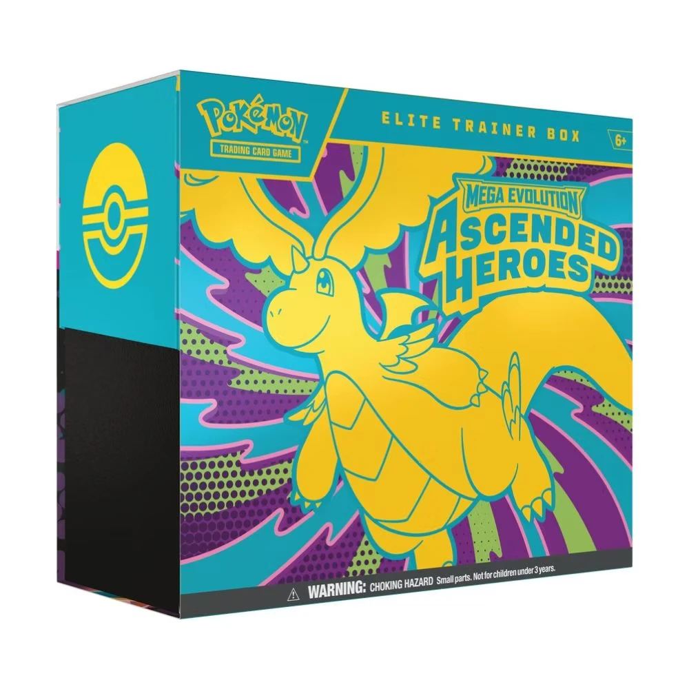Ascend your collection with the Ascended Heroes ETB — 9 booster packs, full-art N’s Zekrom promo, sleeves, energy cards, dice, coin and a collector’s box to keep it all safe. Limited stock (3 left)! Link in Bio #PokemonTCG #AscendedHeroes #ETB #Pokémon #Collectibles #TCGcommunity
