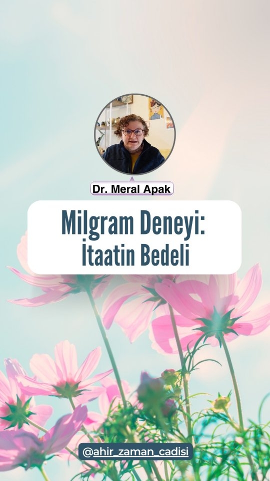 ⚡️ Milgram Deneyi: İtaatin Bedeli
1961’de Yale Üniversitesi’nde Stanley Milgram tarafından yapılan
Milgram deneyi, dünyaya şu ürkütücü gerçeği gösterdi:
Sıradan insanlar, bir otorite figürü emrettiğinde,
başka birine ölümcül dozda elektrik verdiklerini sanarak düğmeye basabiliyorlardı ⚡️
Aslında kimseye elektrik verilmedi — ama denekler bunu bilmiyordu.
Ve çoğu, sadece bir beyaz önlüklü otorite “devam et” dediği için
gözyaşları içinde bile düğmeye basmaya devam etti…
Peki siz, o düğmeye basar mıydınız?
🪄 Daha fazlası için takip etmeyi unutma:
📺 YouTube (Ahir Zaman Cadısı) – https://www.youtube.com/channel/UCzX4e_DDjLBTGWTsMA6vcJQ
📸 Instagram – https://www.instagram.com/ahir_zaman_cadisi/
📘 Facebook – https://www.facebook.com/Apak.Ahir.Zaman.Cadisi/
🎧 Spotify – http://bit.ly/3Pm5MeA
💼 LinkedIn – https://www.linkedin.com/in/meralapak/
#milgramdeneyi
#otoriteyeitaat
#beynimehamam
#psikolojipratik
#etikikilemler