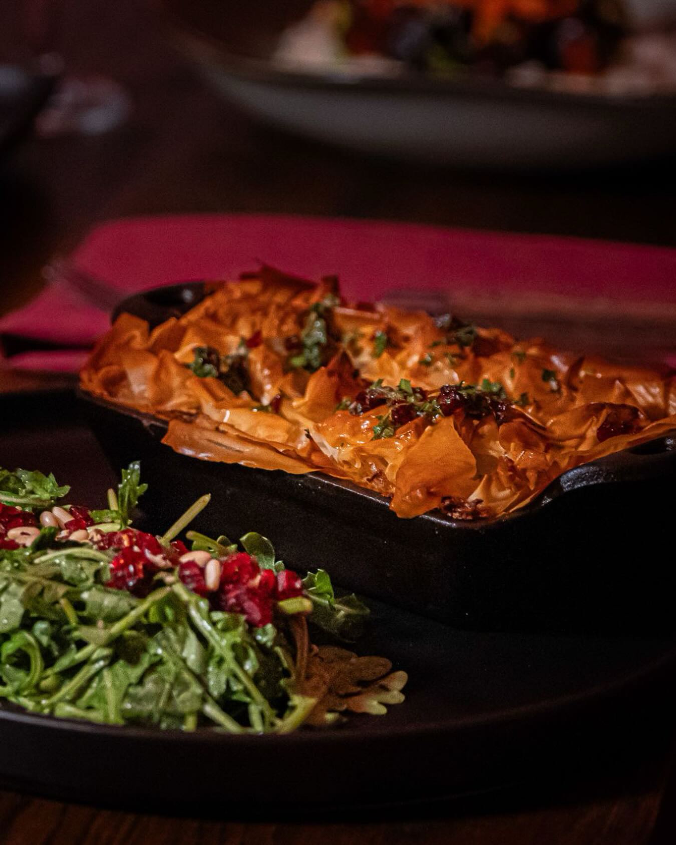 Golden crust. Savory filling. Pure comfort. 🥧
Prairie Pot Pie✨
Creamy roux, confit pheasant thigh, phyllo dough crust, flathead cherry gremolata
👨🍳 Crafted by our Executive Chef, Nick Koch
#1864Bozeman #BozemanEats #MontanaDining #downtownbozeman #comfortfood