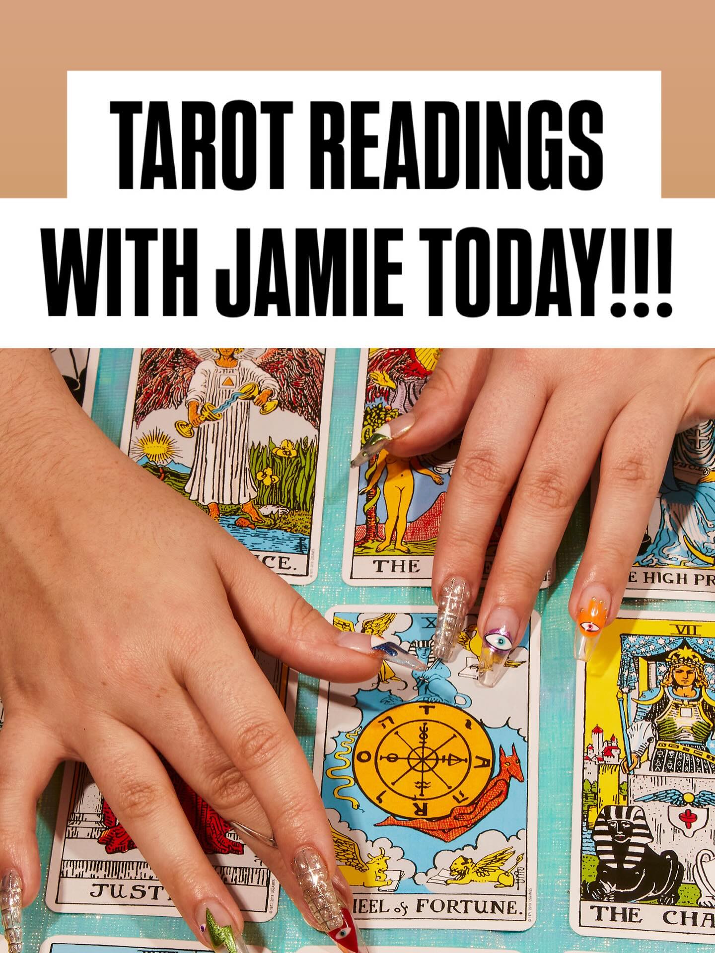 Join us at our Galentine’s Event today!
💐Electric Daisy with their Bouquet Bar
🔮Jamie Spotts with Tarot Readings
👕Katesthrifty with her Vintage finds
🎨2 Incredible Tattoo Artists doing flash tattoos (call or message for spot if you don’t want to wait!)
⛓️💥 Permanent Jewelry & Custom Hat Bar
✨Hair Tinsel, lots of Goodies & more!