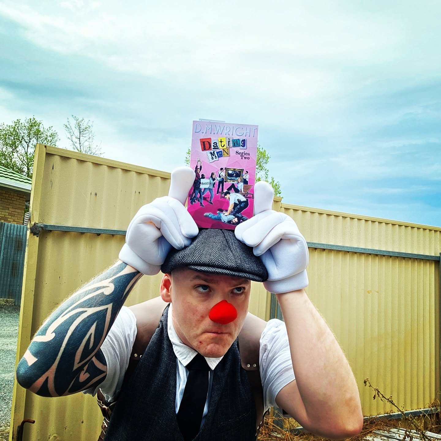 "DATING MEN: Series Two" by Australian Author D. M. Wright.
DMWproductionsAus.com (Best viewed on desktop version)
The dating world is hard enough but for Ryan and Audrey, it’s absurder by the day!
The Productions House is on the road to cancellation! Rumours of sexual misconduct are spreading like wildfire, and that's not the worst of it for The Man, Mr. Troy, and his libido-loopy employees.
Protesters raging outside grow by the day, an inspector is determined to shut them down and, still, the staff must do their work or risk being fired by the Evaluators.
Though desperate to save the company and their jobs, there's about as much hope for survival as there is for Audrey and Ryan finding love in the midst of it all. Will the chaos every end, or will it end them?
Amazon.com/author/dmwright
DMWproductionsAus.com (Best viewed on desktop version)
#booktube #books #bookstagram #booksformen #clown