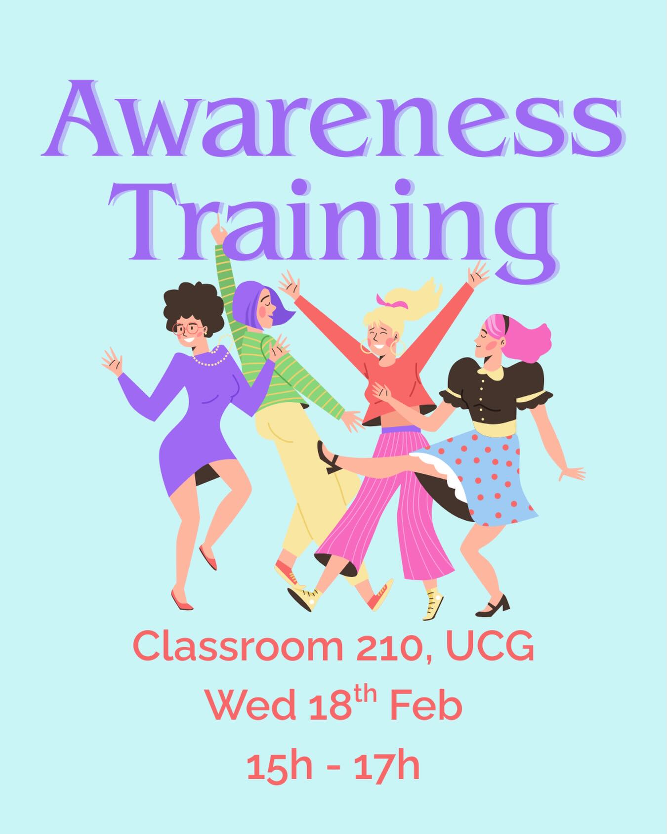 do you want to learn more about the awareness team and how useful it is for parties? join us tomorrow!! we would love to see you there 🩷