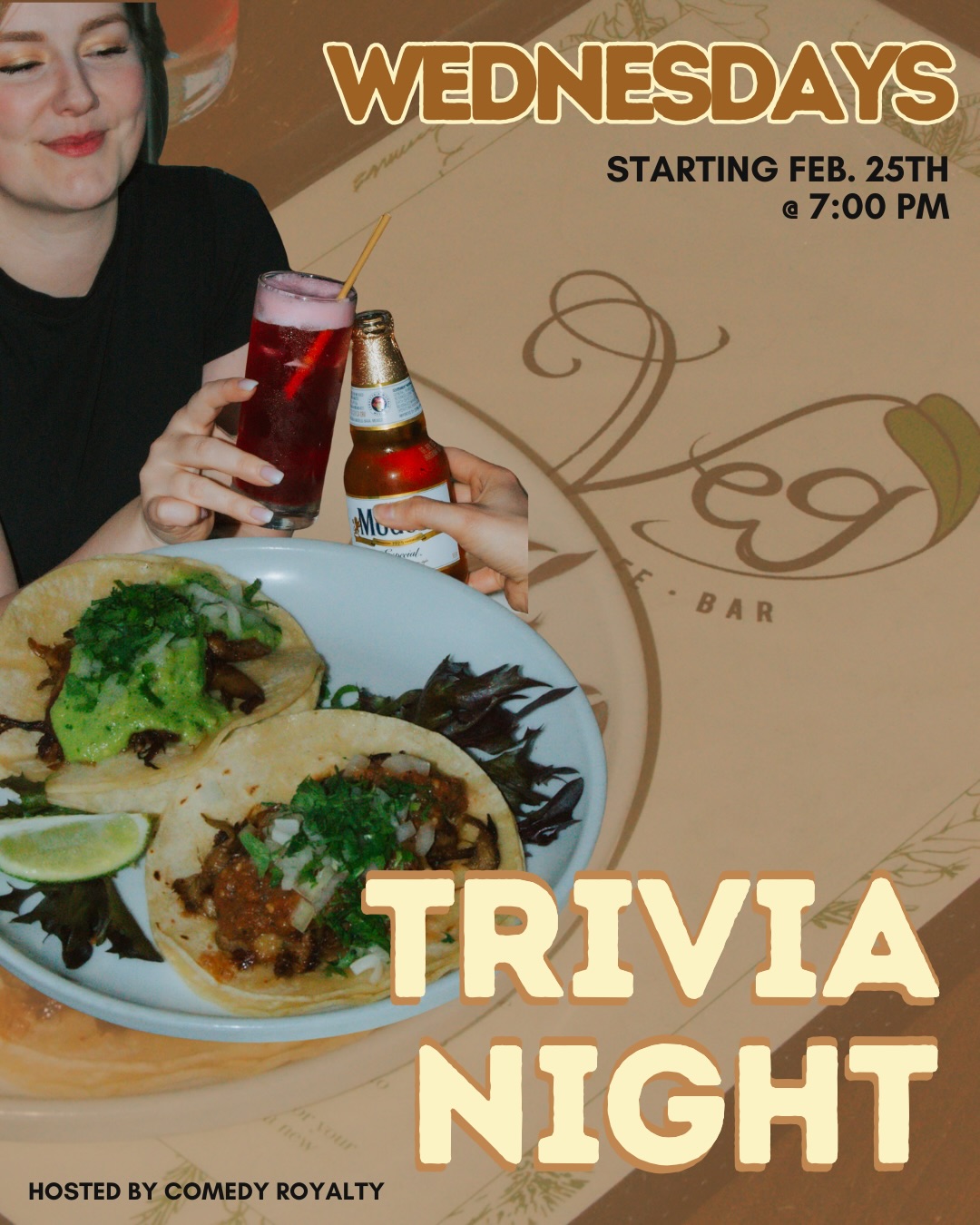 Who else just can’t wait to get this party started?! Grab your friends and come through WEDNESDAY NEXT WEEK for opening night! We’ll be offering some specials limited to TRIVIA only! Yum 🤤 ✨🔥
.
.
.
.
.
.
#vegancommunity #sactrivia #trivia #exploresac #sacramentovegan