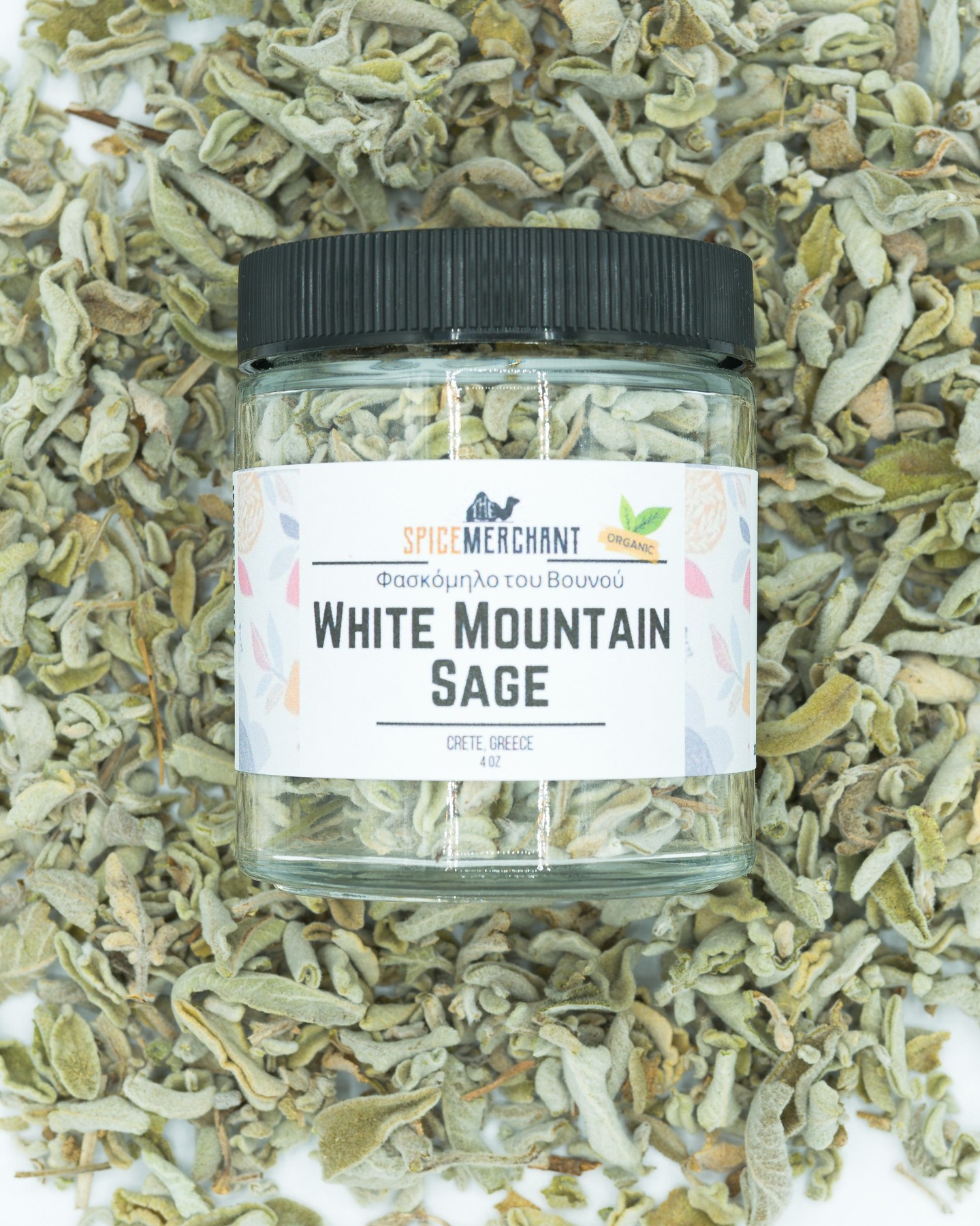 Our Organic White Mountain Sage is wild-harvested from the valleys of the White Mountains in Crete, Greece. Perfect for butter or olive oil basting, marinades, roasts, and of course all your Thanksgiving classics like stuffing, poultry. In Greece, sage is also steeped as a soothing herbal tea — the ultimate way to warm up on a chilly day. 🇬🇷🌿