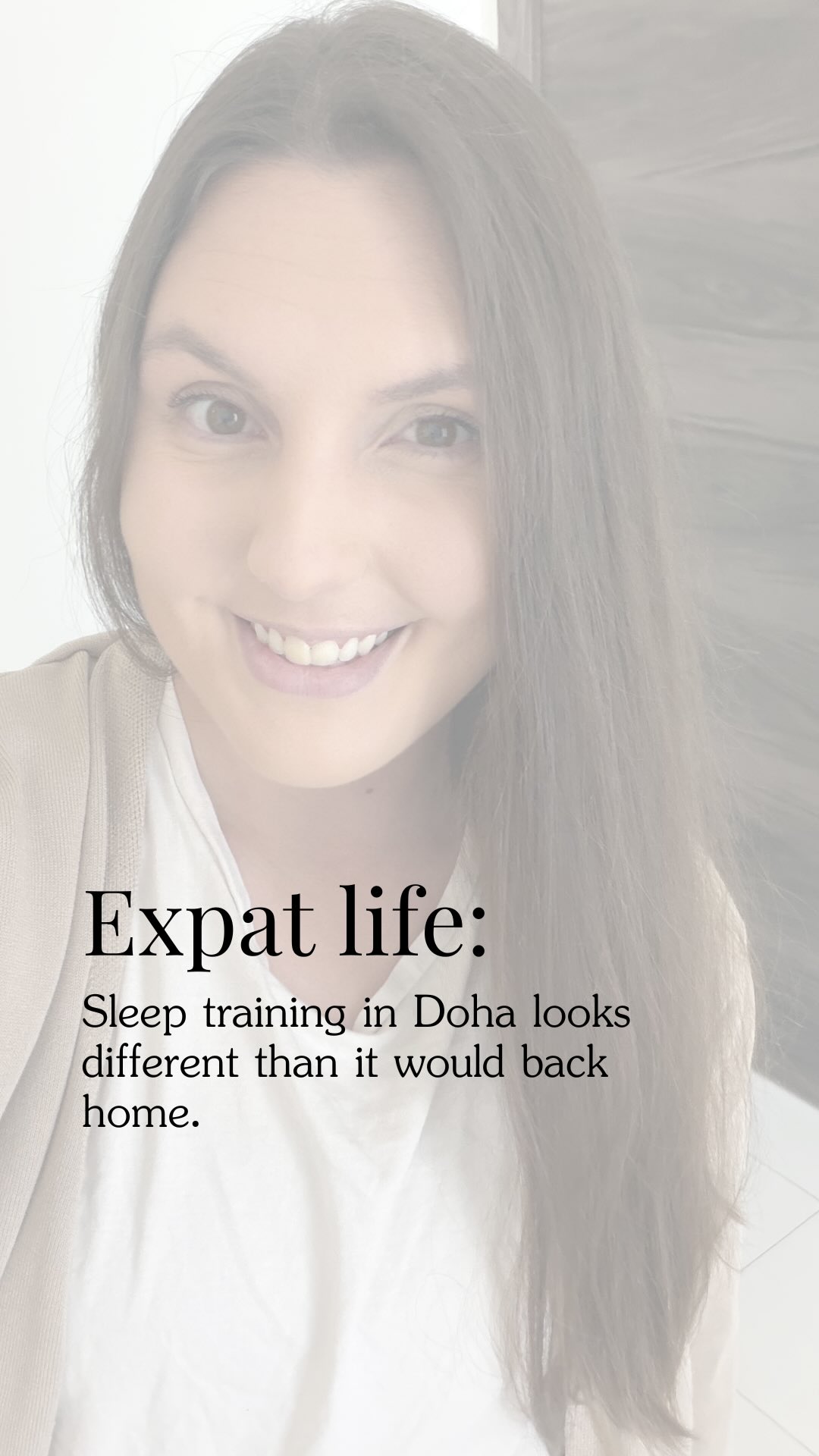 Hi, I’m Shelby!
I don’t come on camera much, but it’s nice to actually get to know the person you’re trusting with your little one’s sleep.
Most of my clients right now are mums heading back to work after maternity leave, or stay-at-home mums whose husbands work away.
Different lives, same exhaustion and not enough support.
This is Doha Expat life.
That’s why I do this. To be the person who just gets it. 💛#doha #dohamums #sleepconsultant #expatlife