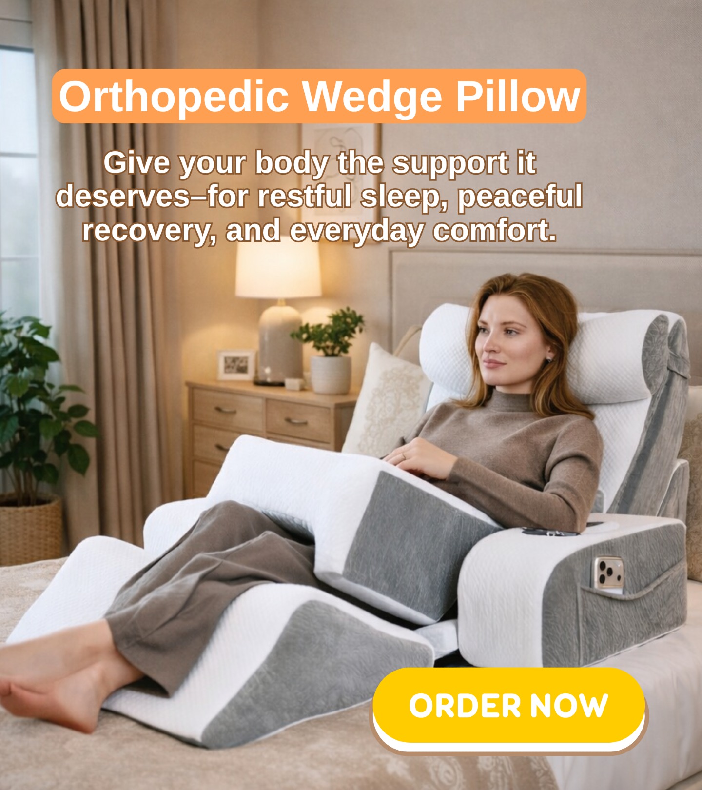 𝐖𝐚𝐤𝐞 𝐔𝐩 𝐑𝐞𝐟𝐫𝐞𝐬𝐡𝐞𝐝, 𝐄𝐯𝐞𝐫𝐲 𝐌𝐨𝐫𝐧𝐢𝐧𝐠 🛌
Experience customizable support with the TabCouchCaddy 8-Piece Orthopedic Wedge Pillow Set.
✨ Perfect for back, knee, and leg support
✨ Medical-grade foam for lasting comfort
✨ Breathable, removable covers for easy care
𝐈𝐧𝐯𝐞𝐬𝐭 𝐢𝐧 𝐲𝐨𝐮𝐫 𝐫𝐞𝐬𝐭 𝐚𝐧𝐝 𝐰𝐞𝐥𝐥𝐧𝐞𝐬𝐬 𝐭𝐨𝐝𝐚𝐲:
🛒 Shop now: www.tabcouchcaddy.com
#TabCouchCaddy #OrthopedicPillow #BetterSleep #PainRelief #WellnessJourney