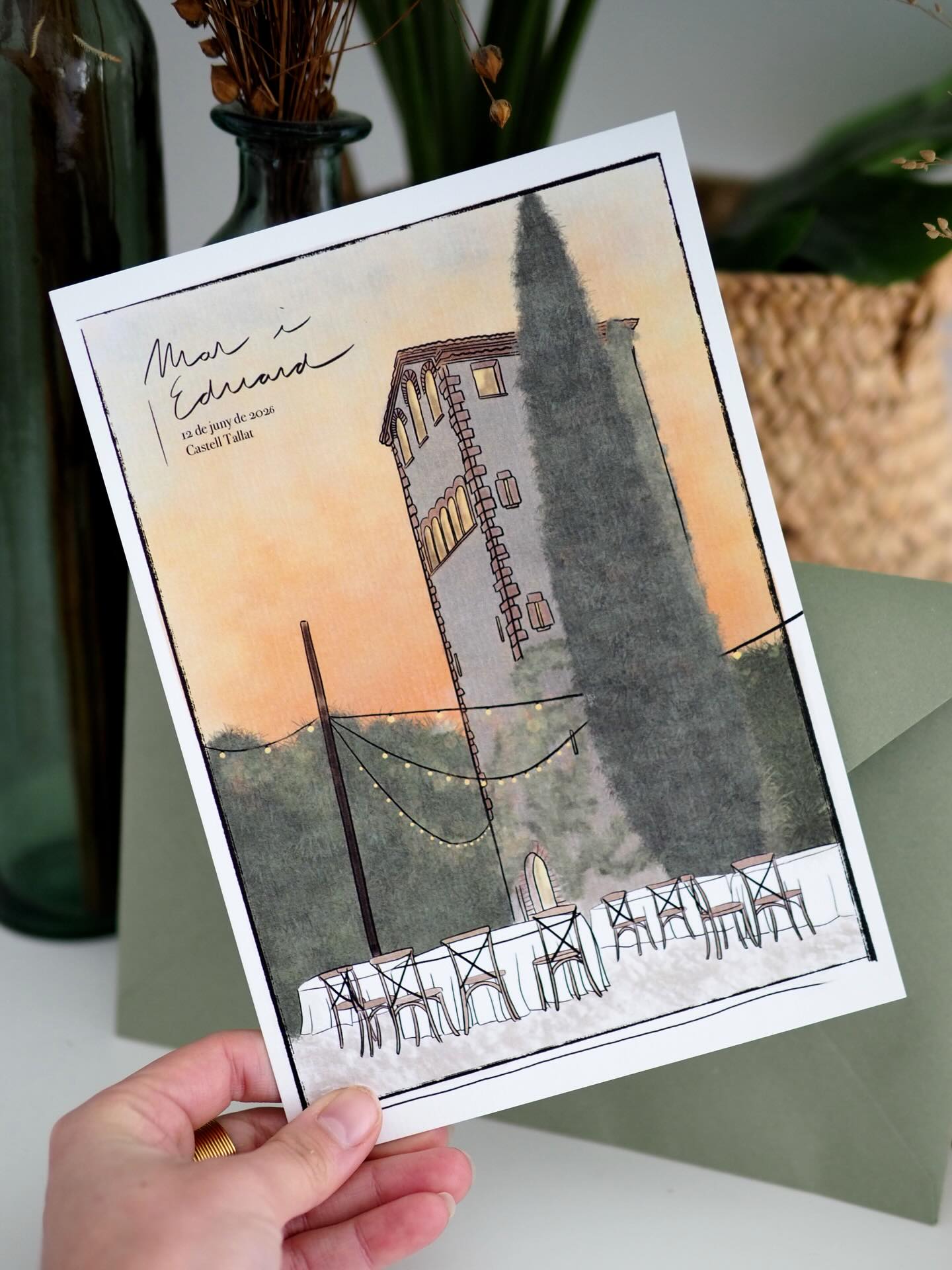 Invitació pel casament de la Mar i l’Edu 🥰
👉🏼 Properament més cosetes de casaments a la nostra web!