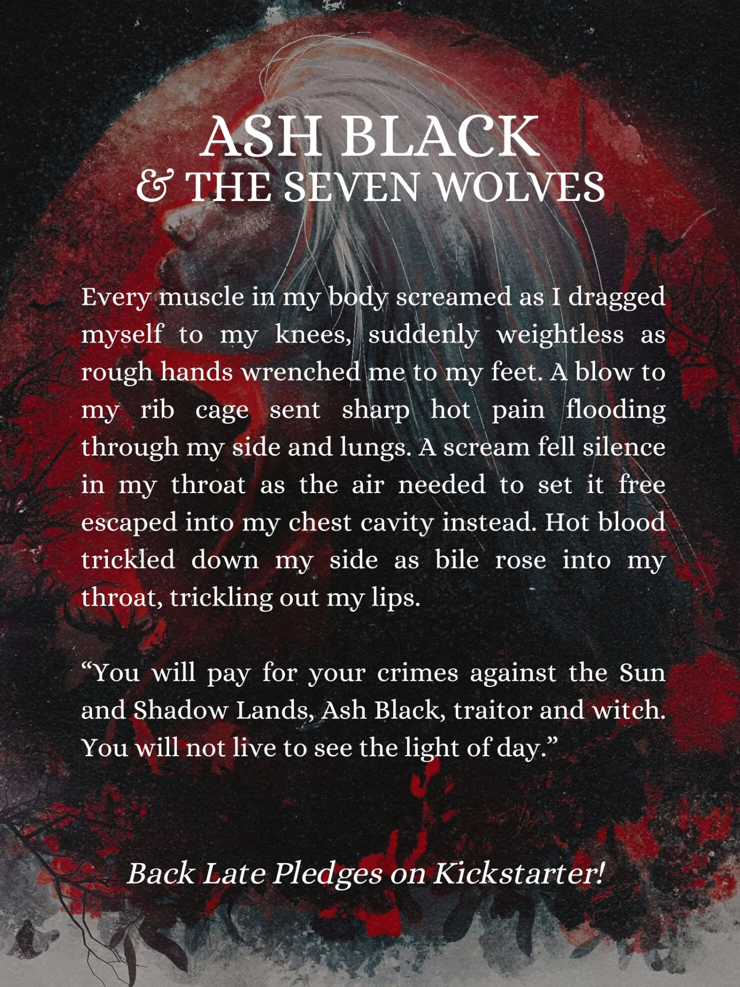 π₯πOnly THREE DAYS until Ash Black goes to the editor!ππ₯
I have been TIRELESSLY working on this book trying to get it ready for edits, writing almost every single day the past month and it's finally time! And with just a couple chapters left to go I've nearly made it π₯³
Ash Black is certainly one of the funner books I've written (despite it being a dark fantasy retelling teehee) and I'm so excited for it to find it's witchy audience!
I've mostly been rewriting every word since most of the writing is older (at least it definitely was towards the beginning of the book) but since some scenes were written more recently, I'm able to just polish up some of the writing style. It's been way more work than I anticipated but I'm so glad this little passion project is shaping up into a book I'm truly proud of!
π₯π
#ashblackandthesevenwolves #darkfairytaleretelling #darkfantasy #bookquote #writersgram