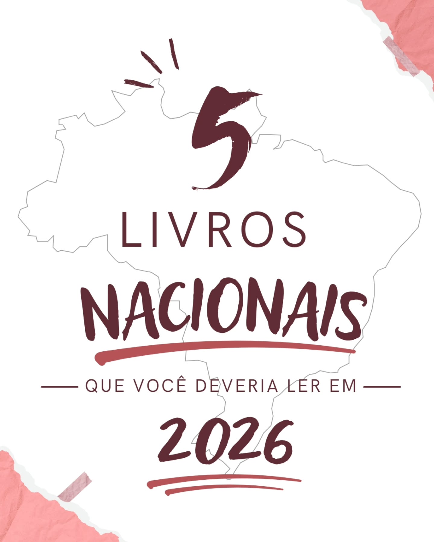 5 leituras nacionais que eu amei fazer.