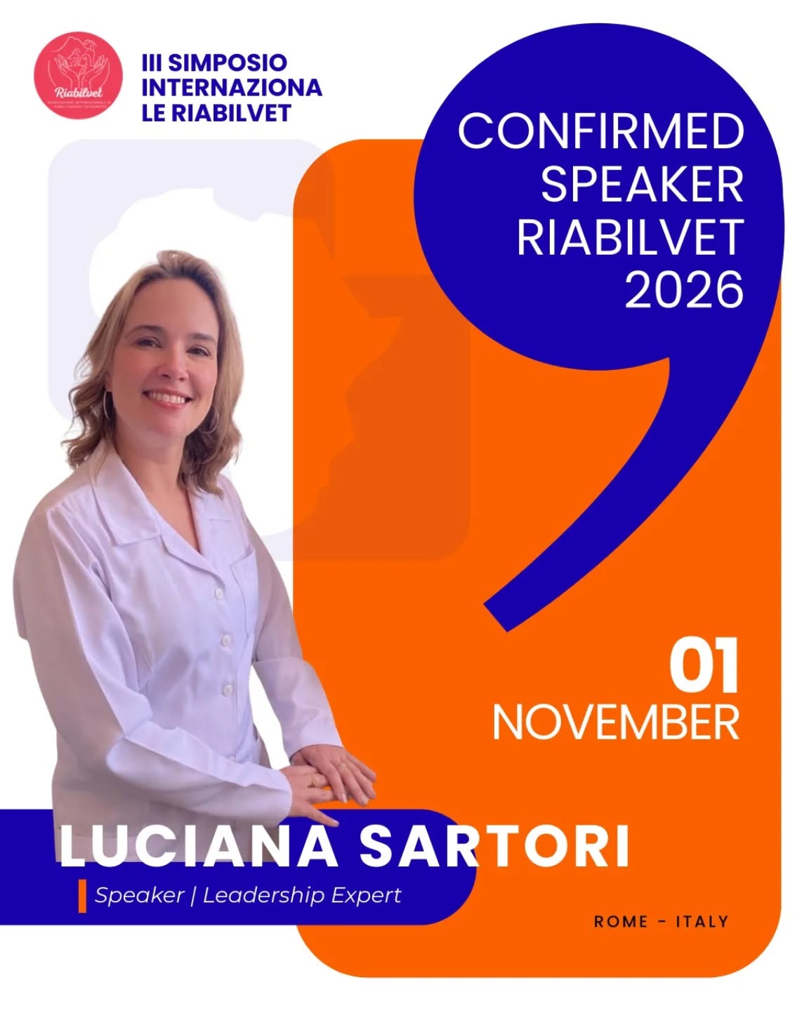 🌍 La scienza che protegge il futuro della medicina veterinaria
Al III Simposio Internazionale di Riabilitazione Veterinaria – RIABILVET 2026 sarà con noi una delle voci più autorevoli nella lotta contro l’antimicrobico-resistenza:
🔬 Dott.ssa Luciana Sartori
DVM | PhD in Sciences
✨ Veterinaria con solida formazione accademica e clinica
✨ Specialista in Malattie Infettive e Diagnostica Microbiologica
✨ Ricercatrice in Antimicrobial Resistance (AMR) e Sanità Pubblica
📚 Formazione di eccellenza
• Post-Doc presso CEPID-ARIES – UNIFESP
• Doppio PhD – Università di São Paulo
• MSc in Sanità Animale
• Specializzazioni in Clinica dei Grandi Animali e Produzione Bovina
🧬 Focus di ricerca
✔ Antimicrobico-resistenza
✔ Epidemiologia veterinaria
✔ Medicina preventiva
✔ Farmacologia applicata
✔ Biologia molecolare
Autrice di pubblicazioni su riviste internazionali come:
Journal of Global Antimicrobial Resistance
Journal of Antimicrobial Chemotherapy
Euro Surveillance
💡 Perché è fondamentale ascoltarla?
Perché il futuro della riabilitazione passa anche dalla corretta gestione farmacologica, dalla sicurezza terapeutica e dalla visione One Health.
Se vuoi essere tra i professionisti che guidano il cambiamento, questo è il tuo posto.
🚨 EARLY BIRD attivo fino a marzo
Il prezzo cambia. Il livello scientifico no.
👉 Iscriviti ora
👉 Segui @riabilvet per aggiornamenti esclusivi
👉 Condividi con un collega che deve esserci
#RIABILVET2026 #VeterinaryScience #AMR #VeterinaryMedicine #FormazioneVeterinaria