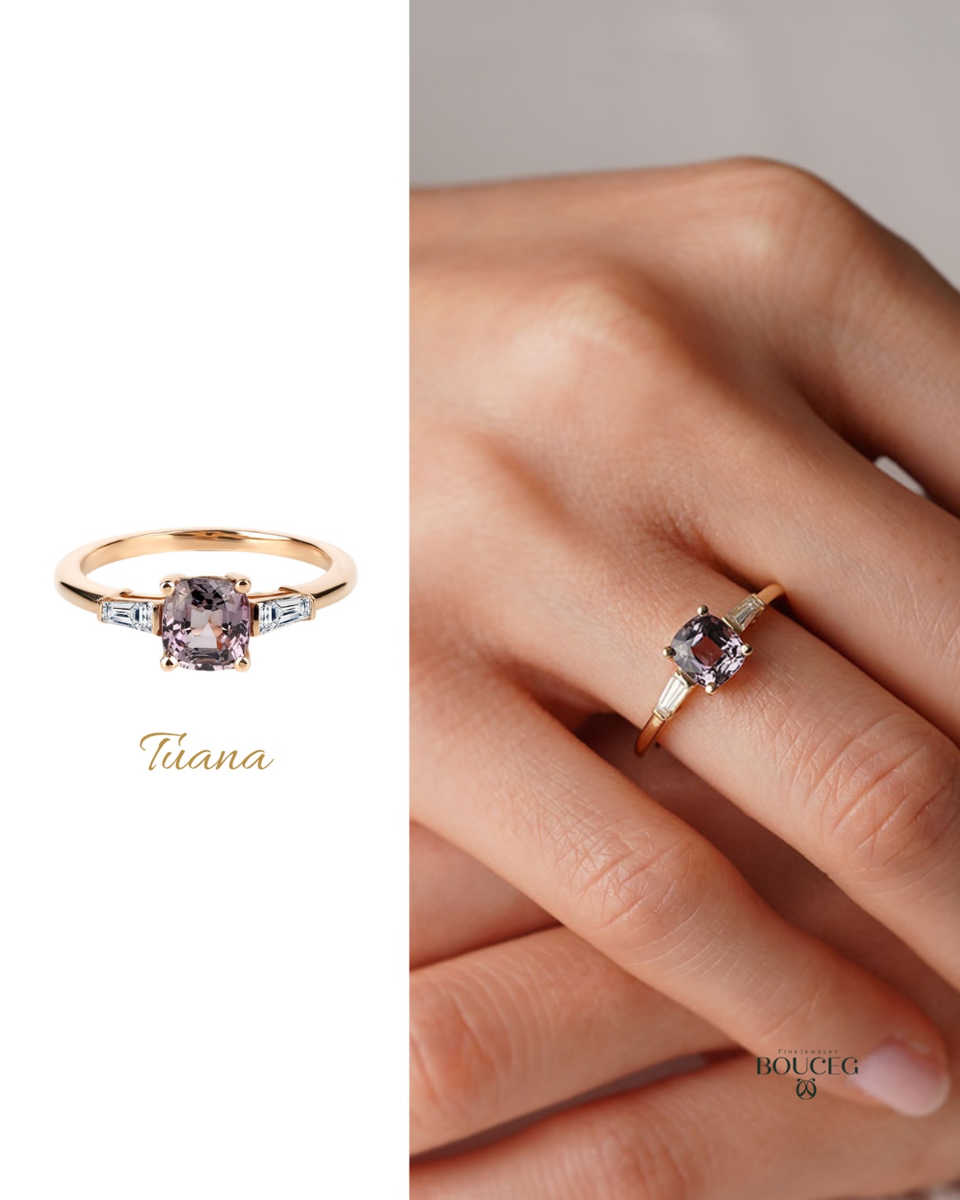 Tuana.
Keskin hatlar, zarif oranlar.
Minimal formuyla modern bir aşkın imzası.
Gösterişsiz ama etkileyici.
Web sitemizden keşfedebilir ya da Bursa showroom’umuza gelerek Tuana modelini yakından deneyimleyebilirsiniz.
DM üzerinden bizimle iletişime geçebilirsiniz