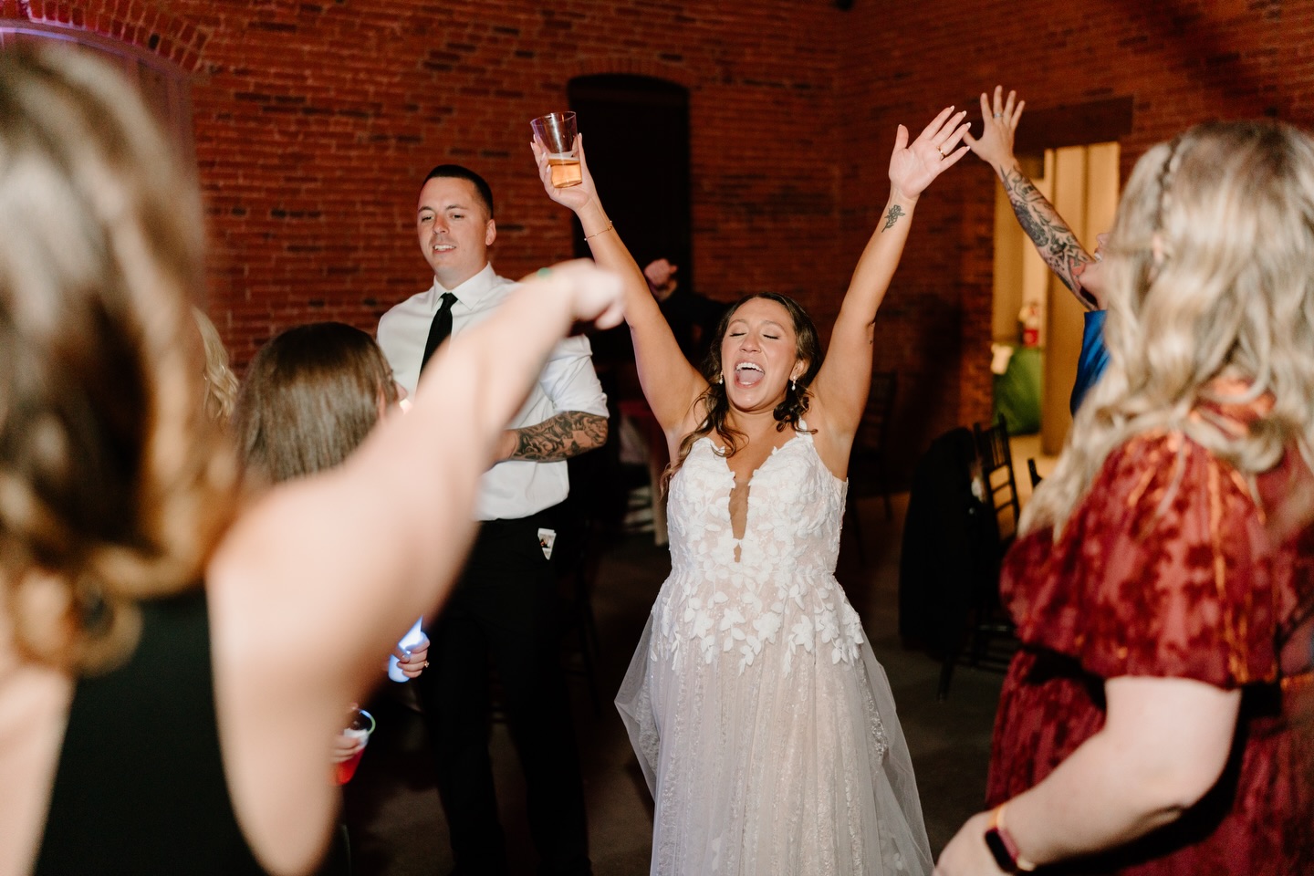 One of those nights you wish you could bottle up! #3WESTweddings | 📸 @anna.claire.photos | venue: @corkfactoryhotelweddings