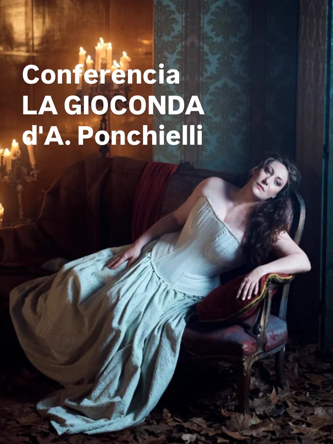 Dilluns parlarem de LA GIOCONDA, òpera d'Amilcare Ponchielle que actualment es representa al @liceu_opera_barcelona
Conferència a càrrec del tenor @marcsalatenor
Artista convidada: @carolinafajardociria Soprano