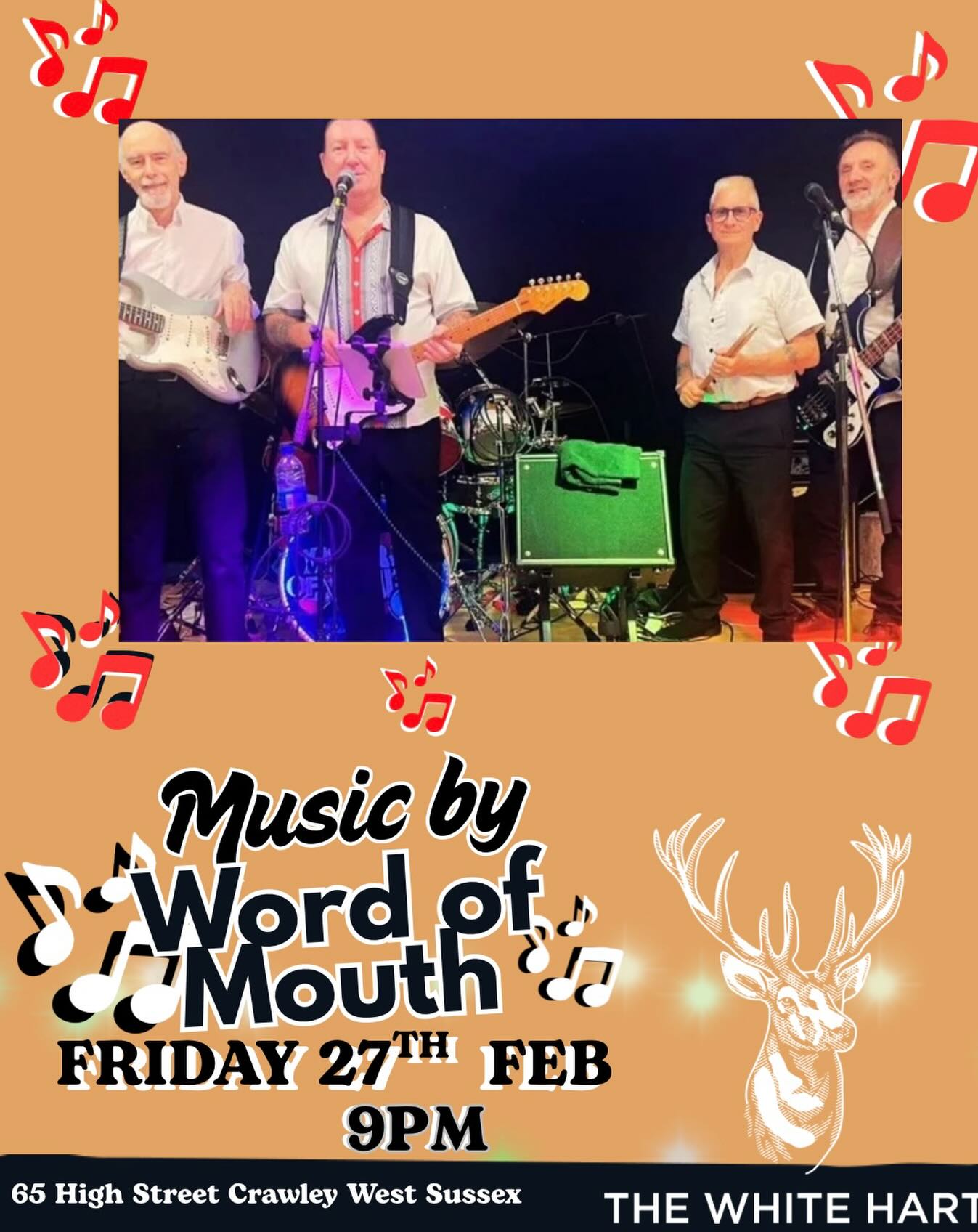 Live this Friday Word of Mouth