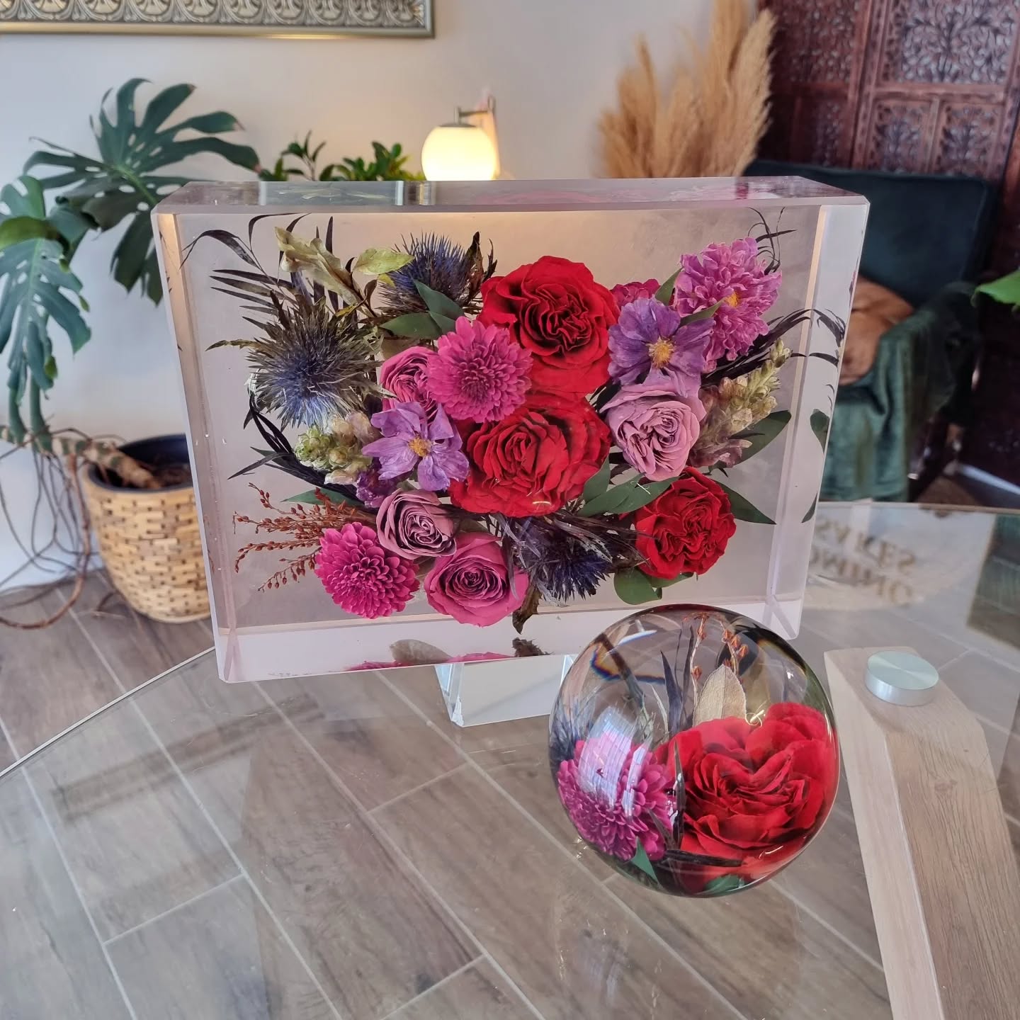 ❣️ Jade's gorgeous resin keepsake set, on the way home to her 🌹❤️