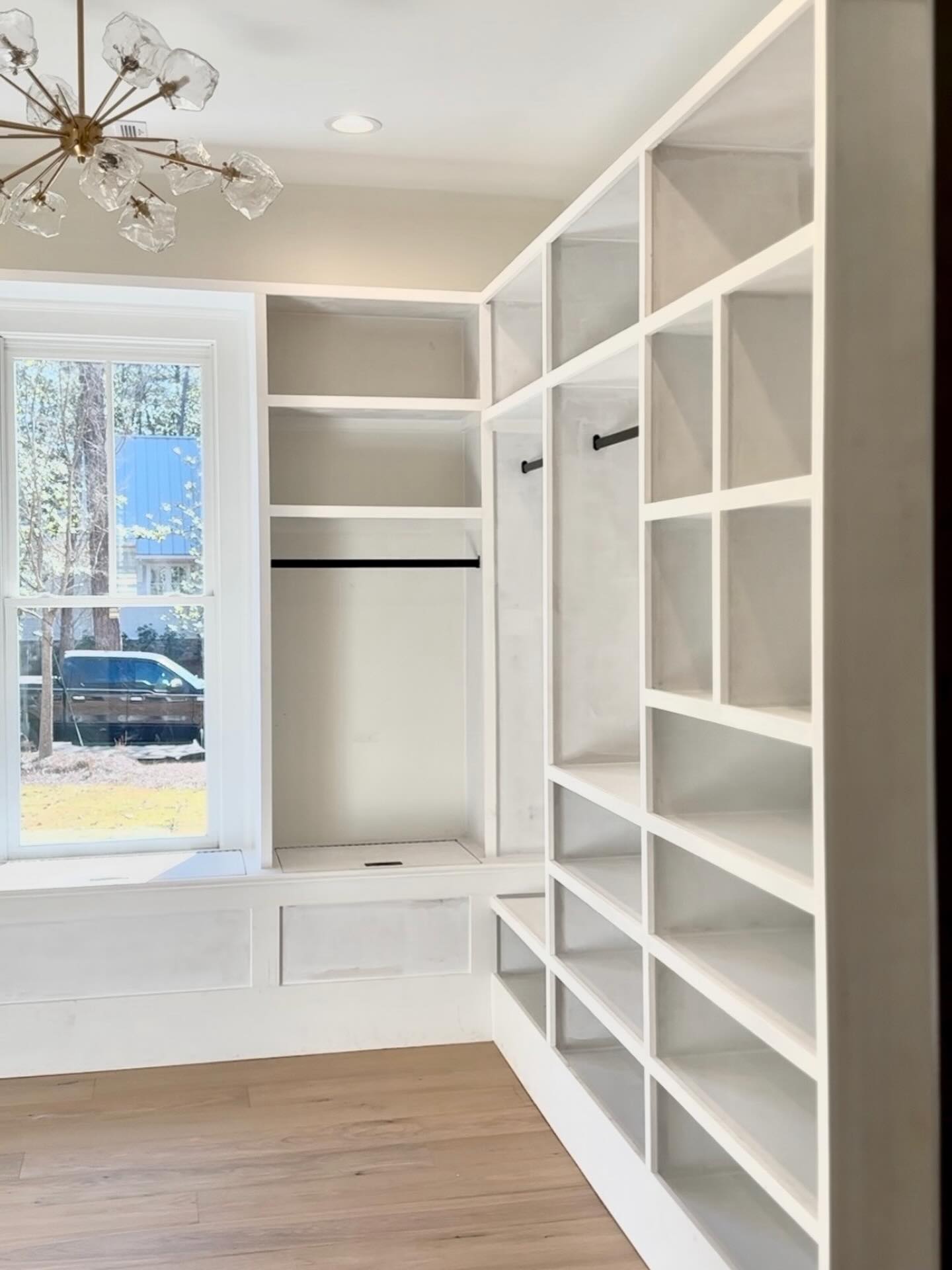Morning routines just got an upgrade.
Custom walk-in closet shelving that actually makes getting ready easier.
#WalkInCloset #DailyFlow #CustomHome