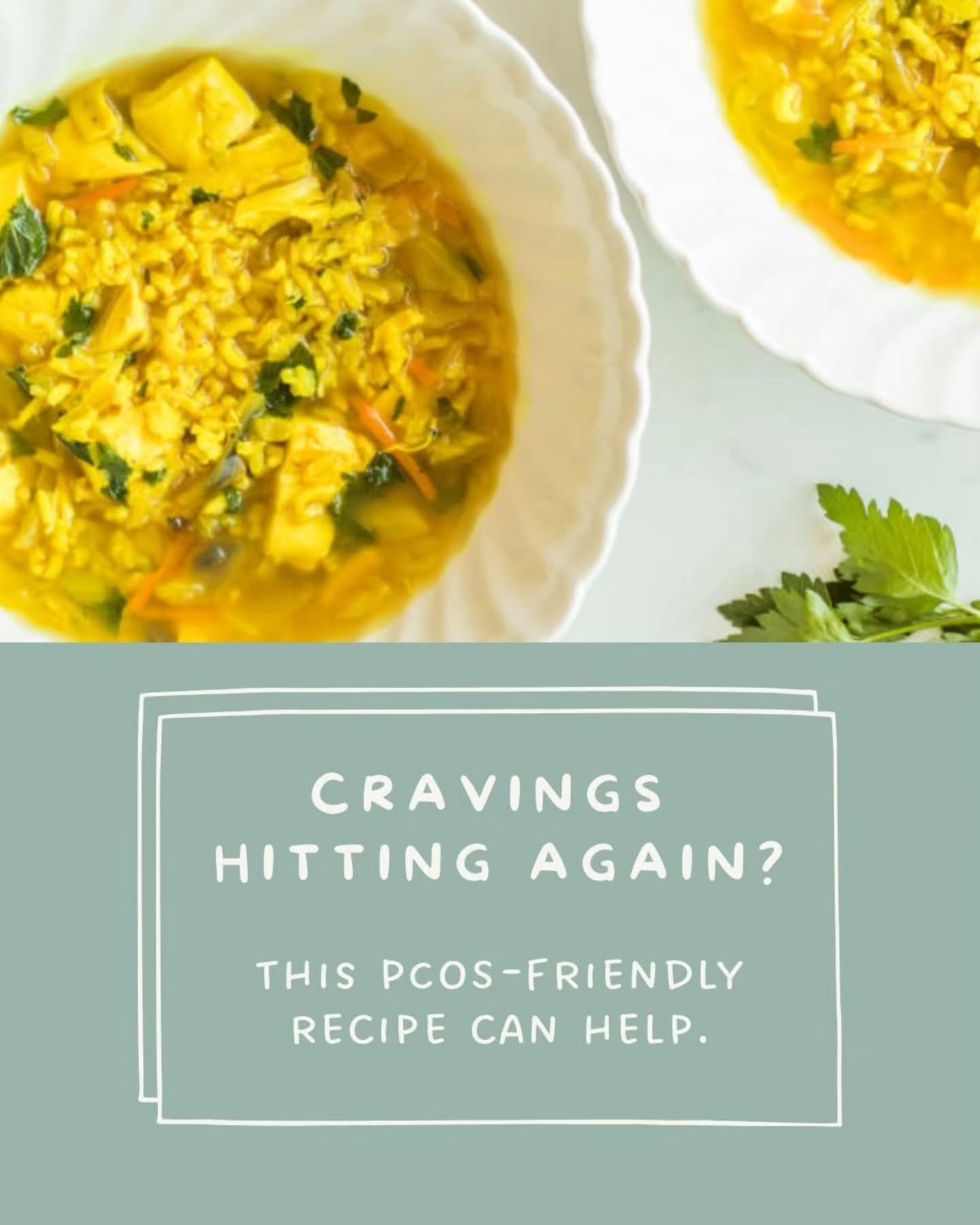 Cravings hitting harder than usual? With PCOS, it’s not random. 🌱
During the luteal & menstrual phases:
• Hormones can raise inflammation
• Reduce insulin sensitivity
• Affect serotonin
With PCOS, where insulin resistance is already common, these changes can feel amplified.
The result? Stronger cravings, bigger energy dips, mood swings.
This recipe focuses on:
✓ High protein
✓ Fiber-rich carbs
✓ Anti-inflammatory ingredients
These ingredients help you feel full for longer, which quiets cravings and steadies your energy.
Work with your body, not against it.
Save this recipe for your PCOS-friendly meal plan! 💕
#pcosmeals #pcosrecipes #WomensHealthMatters #HolisticNutrition #pcosnutrition