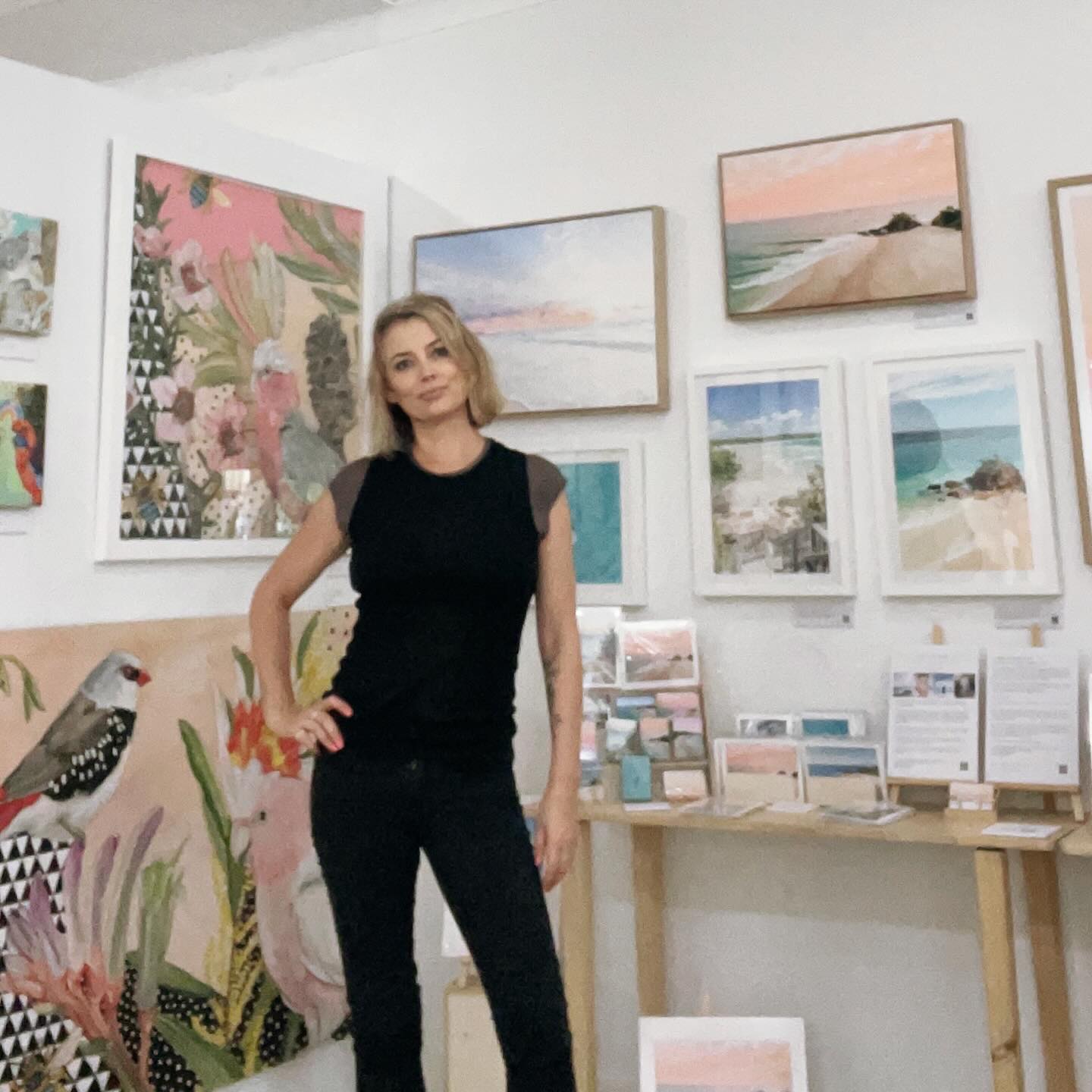 An honest update… so I spoke to a couple of friends whom I haven’t seen for a while the last few days and both commented how wonderful it was to see how well my life is going and how I’m thriving and it made me pause and reflect on the disparity between social media and reality. I’m always uncomfortable with not being authentic and so I thought it was time to share some news. Firstly I am now a single mum. Have been for some time already, but it didn’t feel the time for public declarations until now. This has been an obviously challenging time, but also one of growth and healing. It’s felt meaningful learning how to support myself and hold myself through changes and really quite empowering to find my strength. I started my gallery as part of my new life and with a genuine will to step in to my full creativity and also find a way to support myself snd my little tribe. Which leads me to my second bit of news that sadly the gallery will be closing next week. I stepped in to a leadership role and I created something truly beautiful and meaningful. I learnt about myself that I have a touch for curating beautiful spaces and that actually I can handle a spreadsheet or two 😆 but it’s come with challenges and proved itself non viable in its current form. If we could have survived on compliments and positive feedback alone we would have soared! But sadly like a beautiful flower whose bloom fades all too fast, our doors will be closing next week.
This has been challenging and confronting. But I also believe in a greater meaning and purpose and I continue to ask the universe, where do you want me, how can I Serve, what shall I offer. I know something is forming. But for now I’m taking a sacred pause as I meditate on my next steps in life. So that’s it for me. Quietly sitting in the unknown. Quietly meditating on where life may take me with trust and faith. If you’ve read this far, thanks for being here! And thanks for sharing my journey 🩷