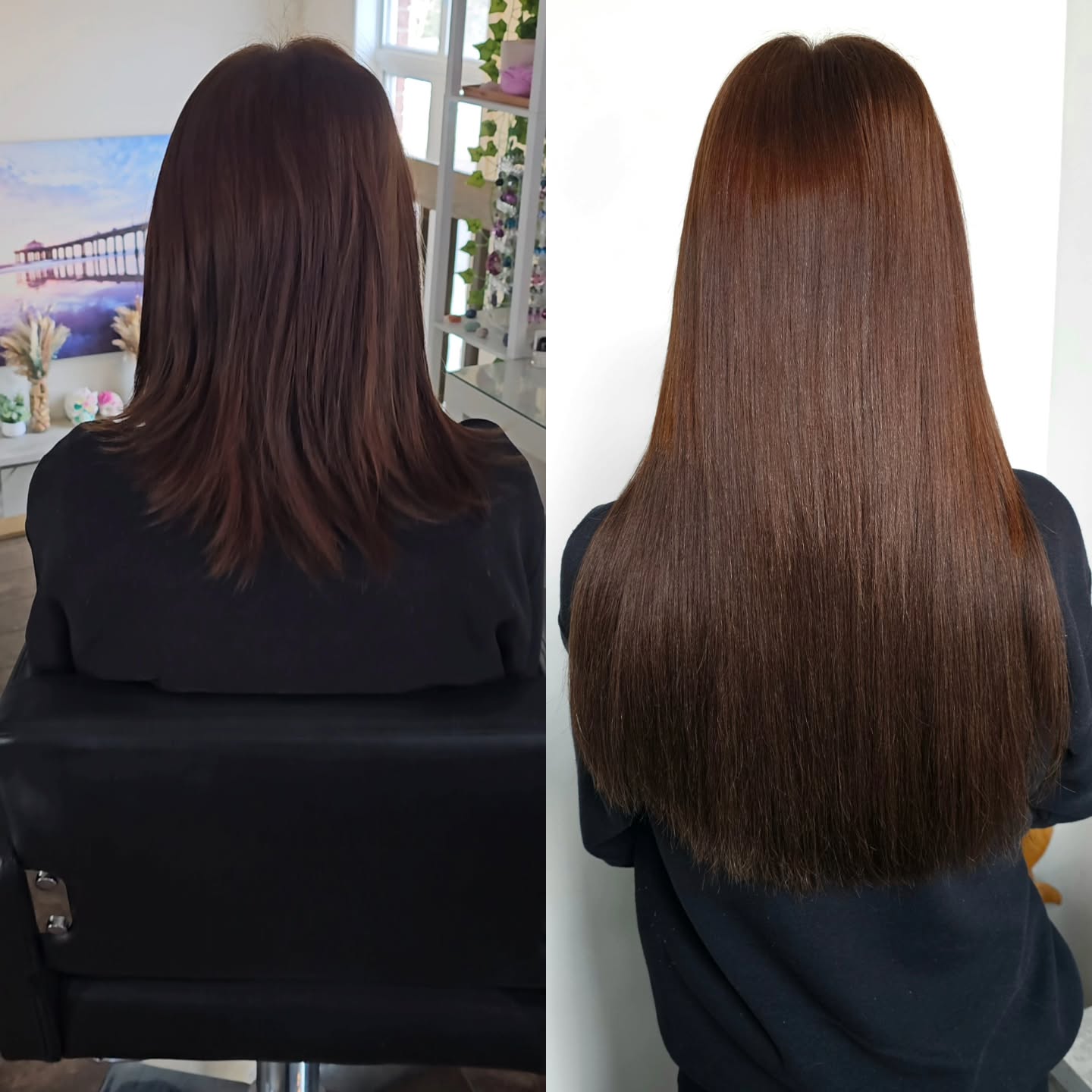 Hidden bead weave extensions install!
2 rows - 120 grams ✨️
#hairextensions #hairextensionsgatineau #hairextensionsottawa #weaveextensions #gatineauhairextensions