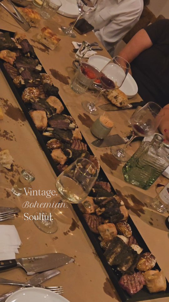 Exhib-eat's jaffa loft in action.