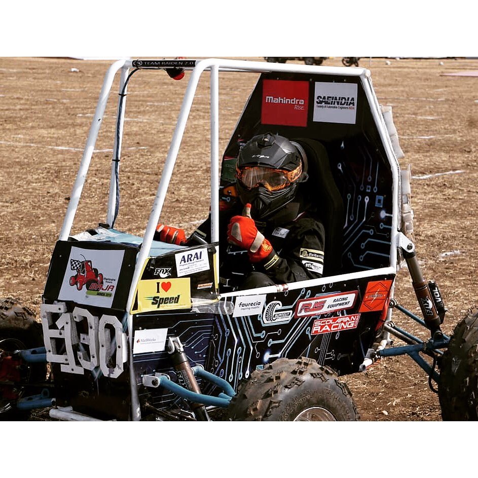 Credits : • @teamraiden
#4130 #scolarianracing #everymakerisawinner
#Electric #electricATV
#baja2019 #GOGREEN
#SAEINDIA